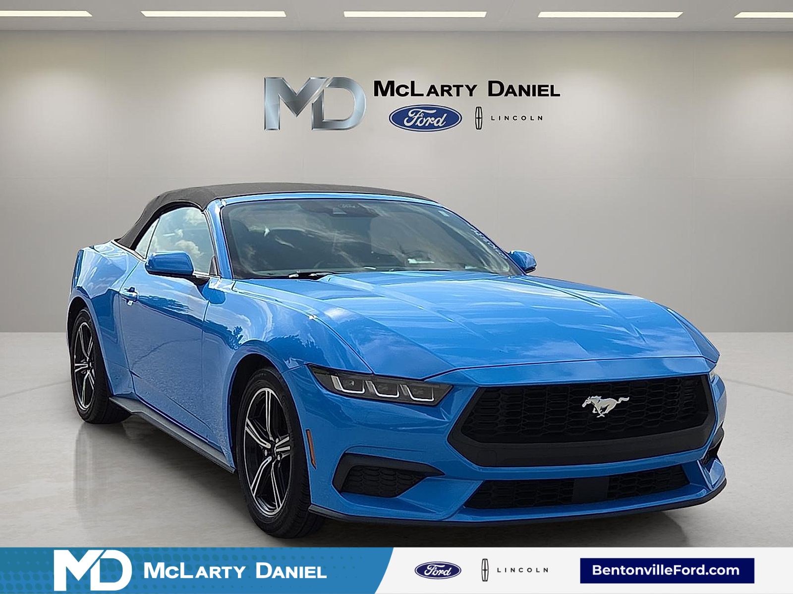 Grabber Blue Metallic 2025 Ford Mustang Convertible Rear-Wheel Drive Automatic