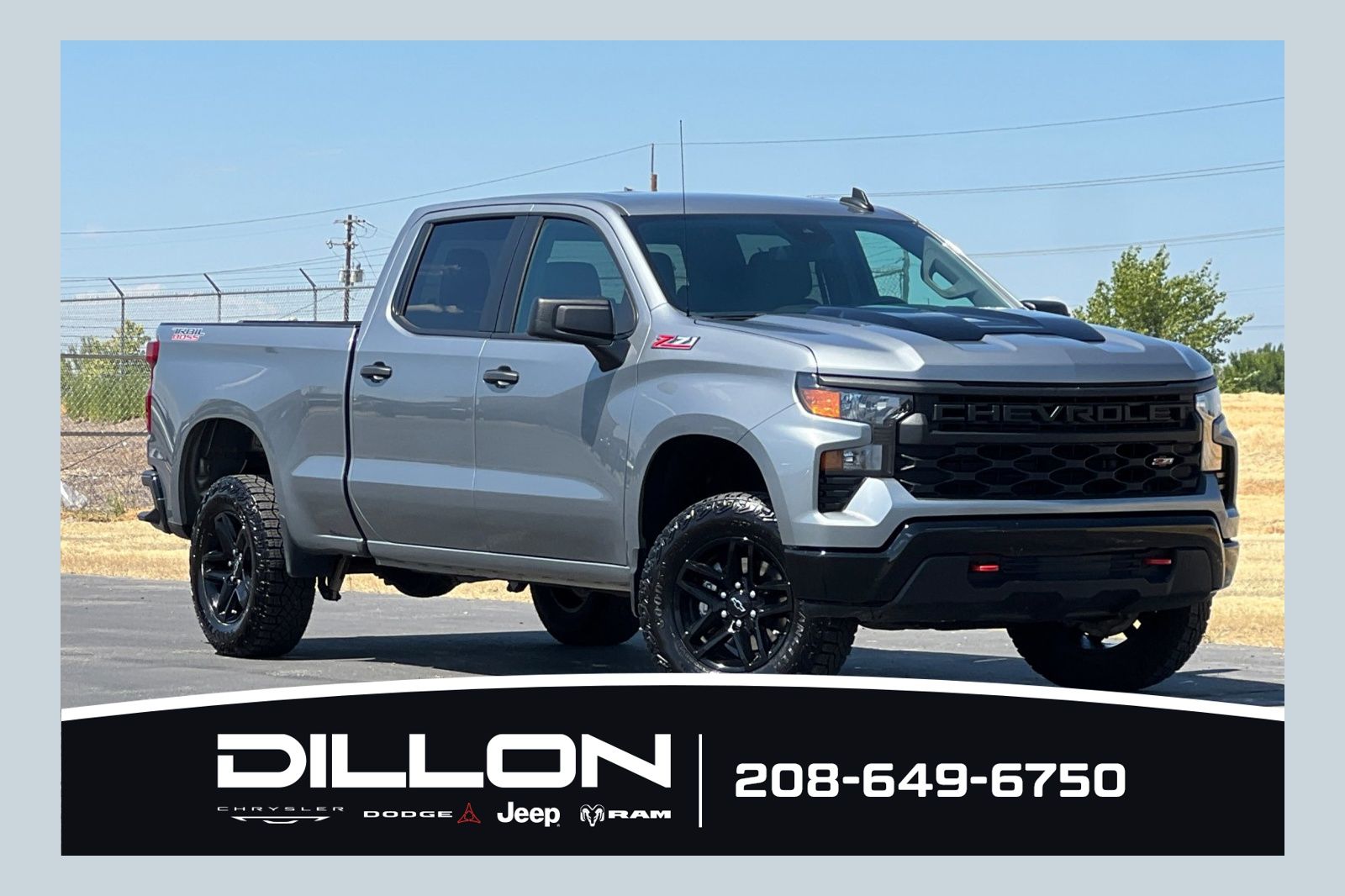 2025 Chevrolet Silverado 1500 Custom Trail Boss Crew Cab 4WD
