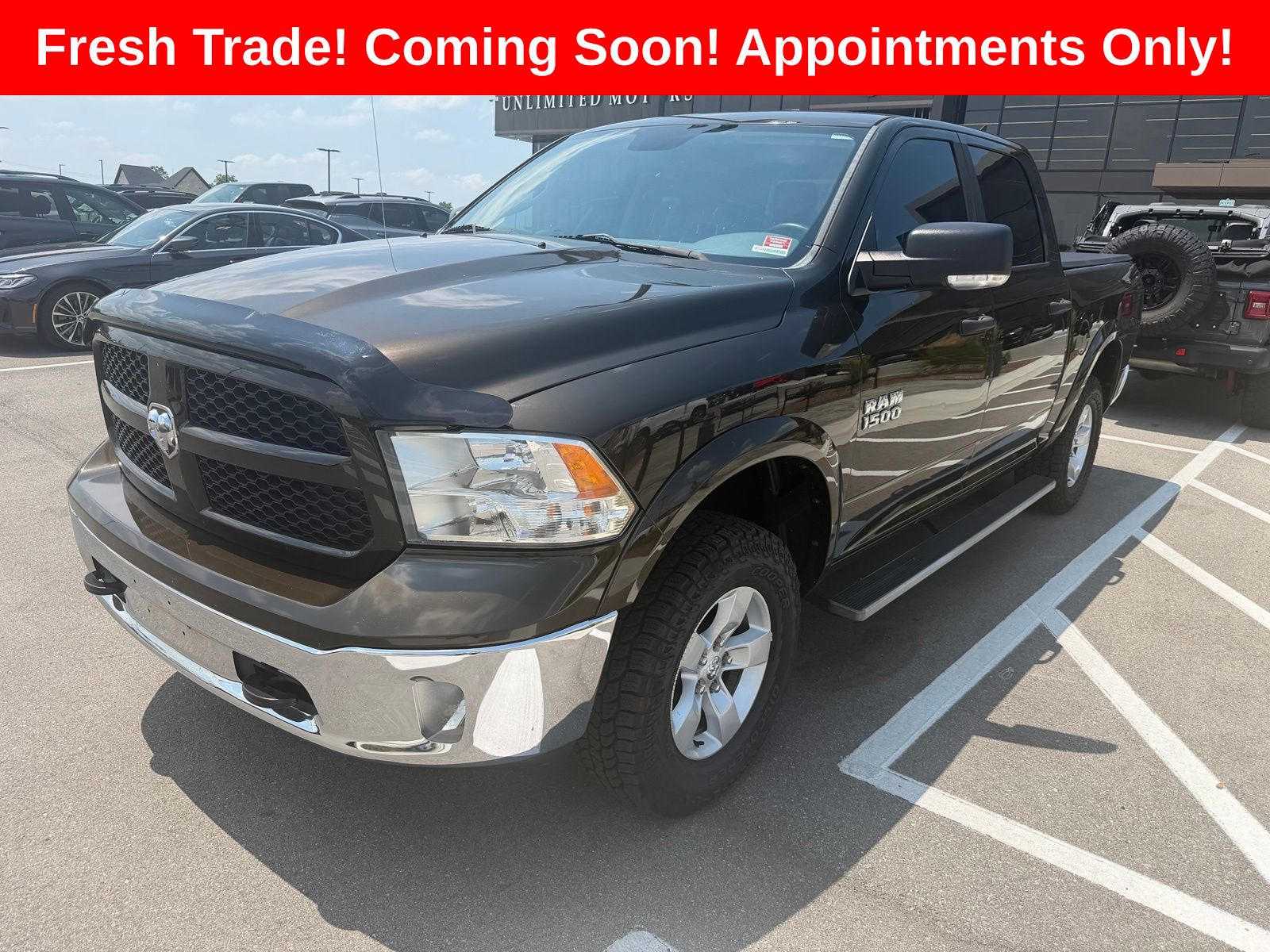 Black Gold Pearlcoat 2014 RAM 1500 Pickup Truck Four-Wheel Drive 8-Speed Automatic