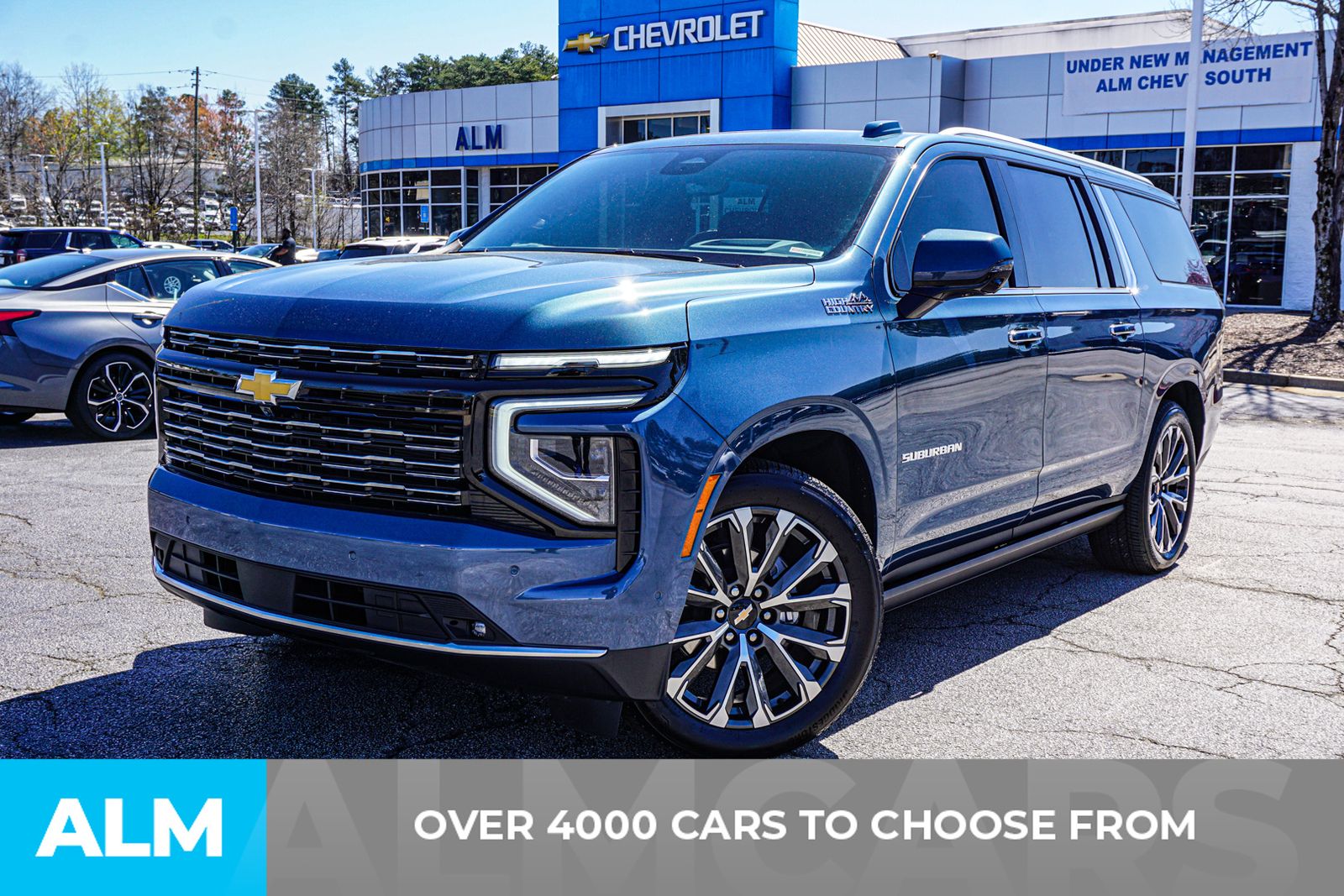 Used 2025 Blue Chevrolet High Country image 3