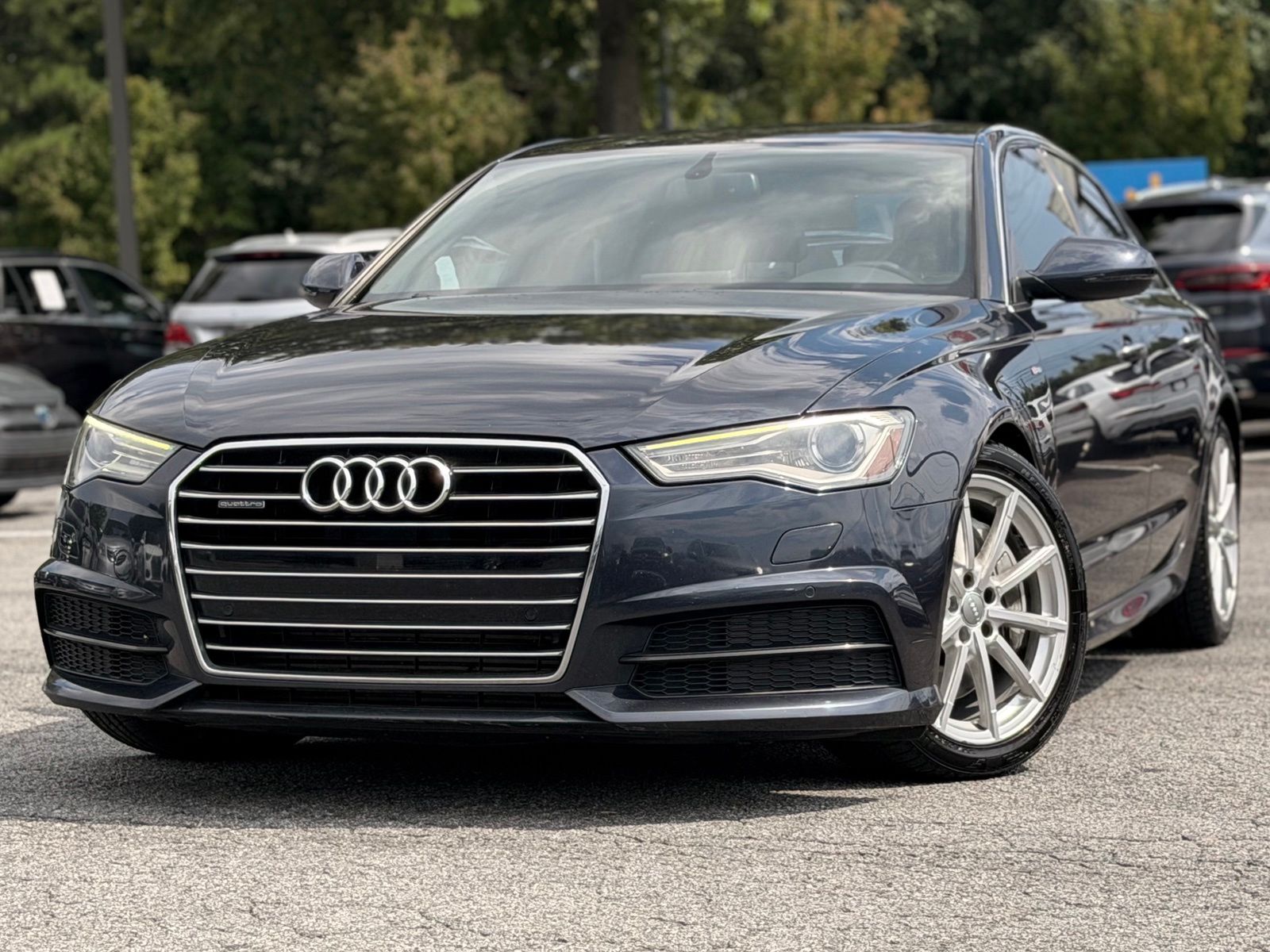 Moonlight Blue 2017 Audi A6 Sedan All-Wheel Drive 8-Speed Automatic