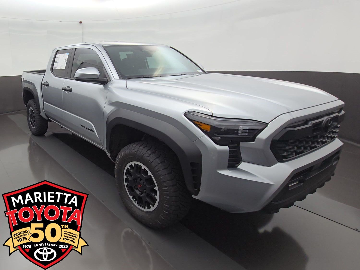 Celestial Silver Metallic 2026 Toyota Tacoma Pickup Truck Four-Wheel Drive 6-Speed Manual