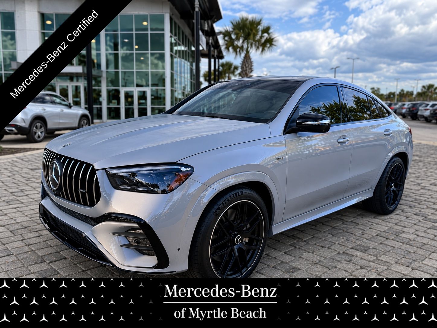 MANUFAKTUR Alpine Gray 2025 Mercedes-Benz GLE AMG GLE 53 4MATIC+ SUV / Crossover All-Wheel Drive 9-Speed Automatic