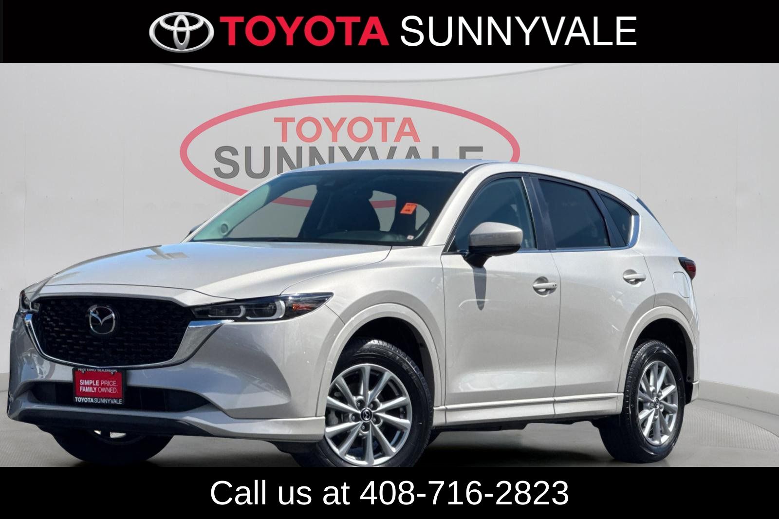 Gray (Platinum Quartz Metallic) 2025 Mazda CX-5 2.5 S Select AWD SUV / Crossover All-Wheel Drive 6-Speed Automatic