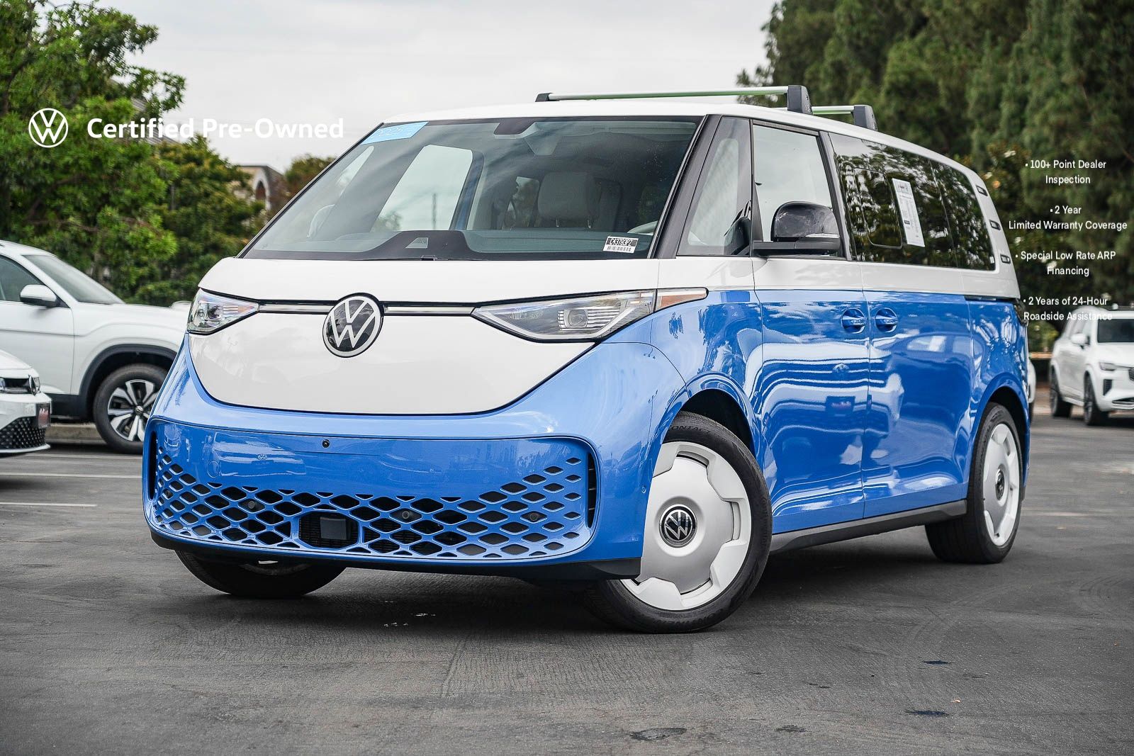 Blue 2025 Volkswagen ID.Buzz Minivan Rear-Wheel Drive Automatic
