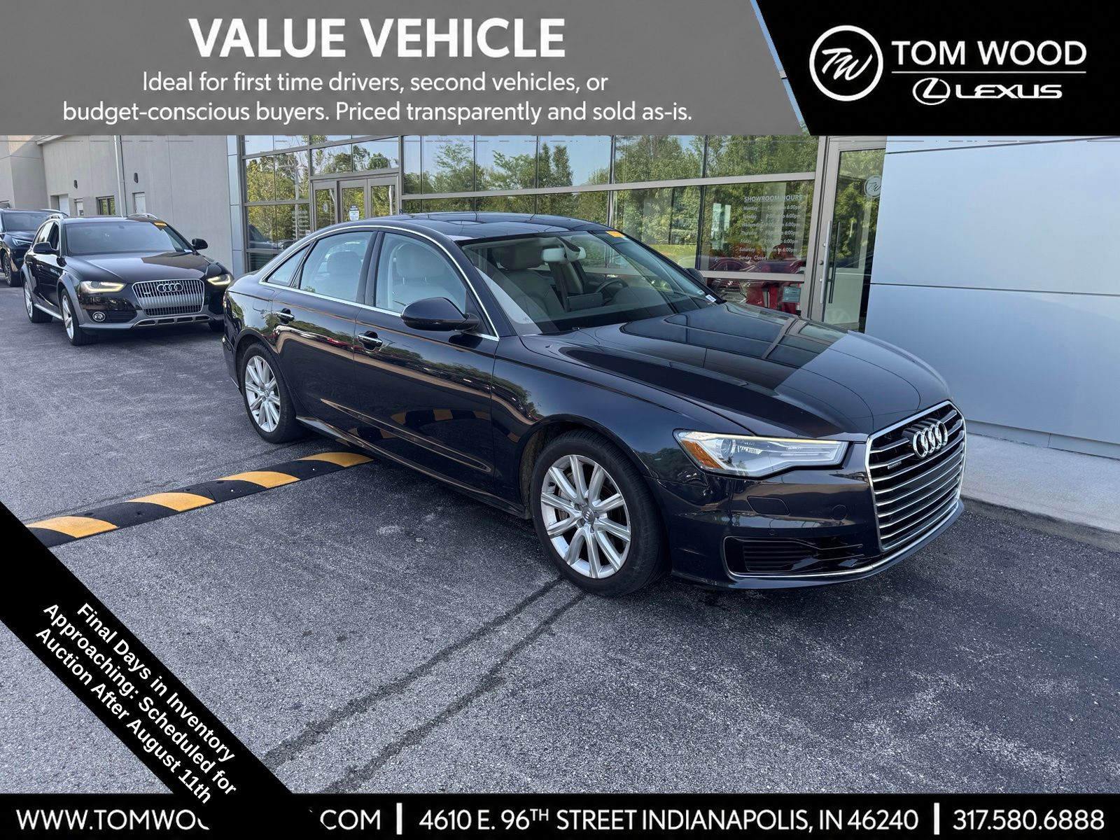  2016 Audi A6 2.0T quattro Premium Plus Sedan AWD   