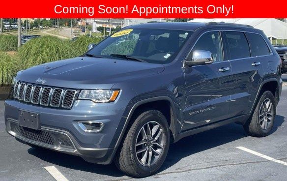 Slate Blue 2020 Jeep Grand Cherokee SUV / Crossover Four-Wheel Drive 8-Speed Automatic