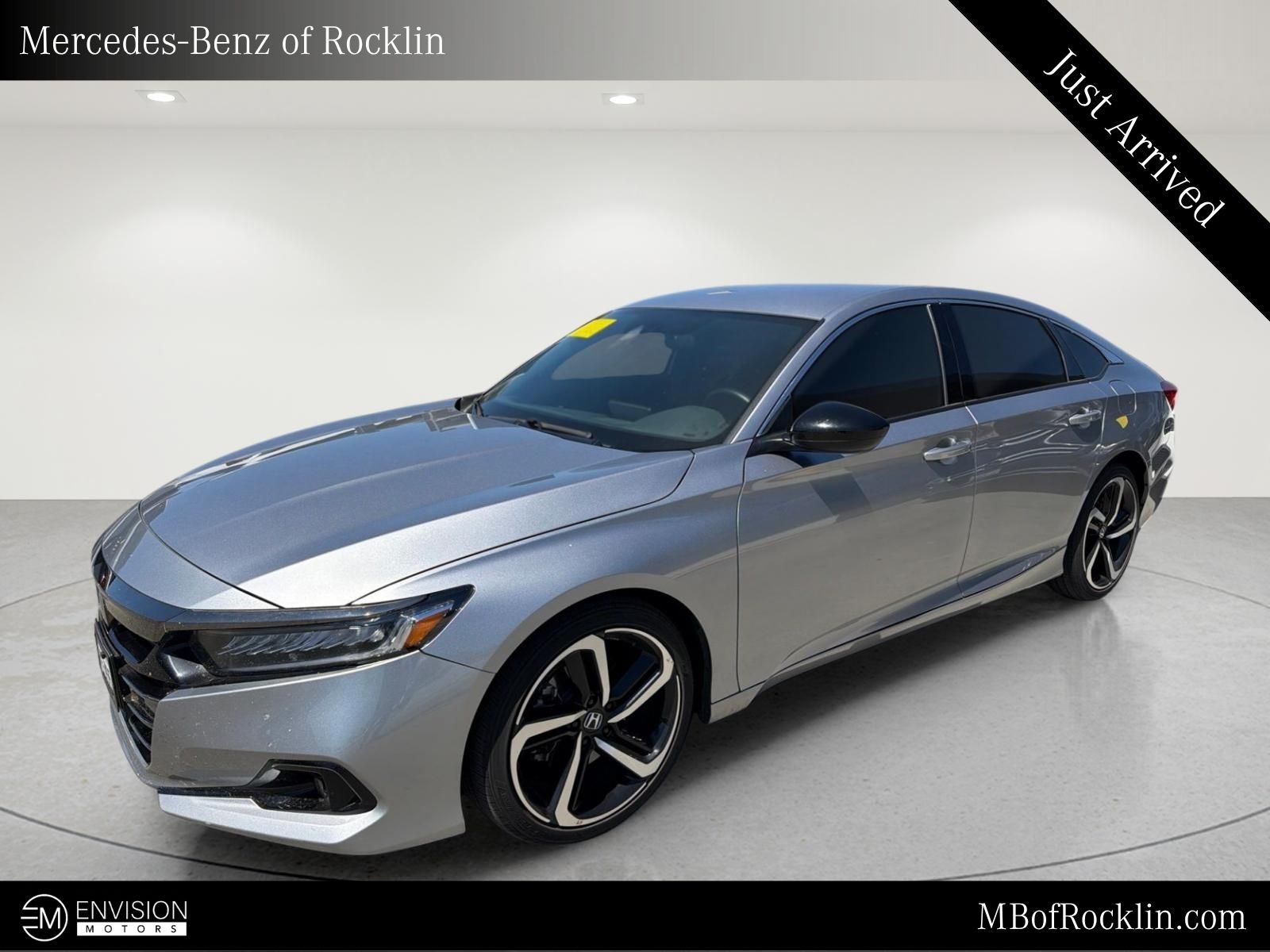 Lunar Silver Metallic 2022 Honda Accord Sedan Front-Wheel Drive Continuously Variable Transmission