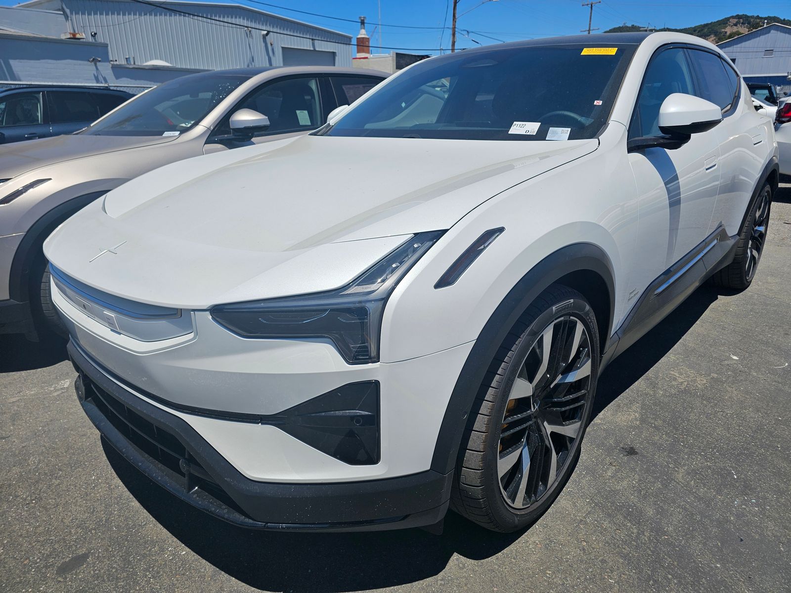 White (Snow) 2025 Polestar 3 SUV / Crossover All-Wheel Drive 1-Speed Automatic