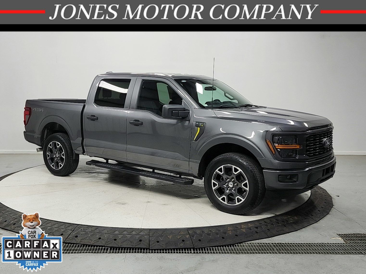 Carbonized Gray Metallic 2024 Ford F-150 Pickup Truck Four-Wheel Drive Automatic