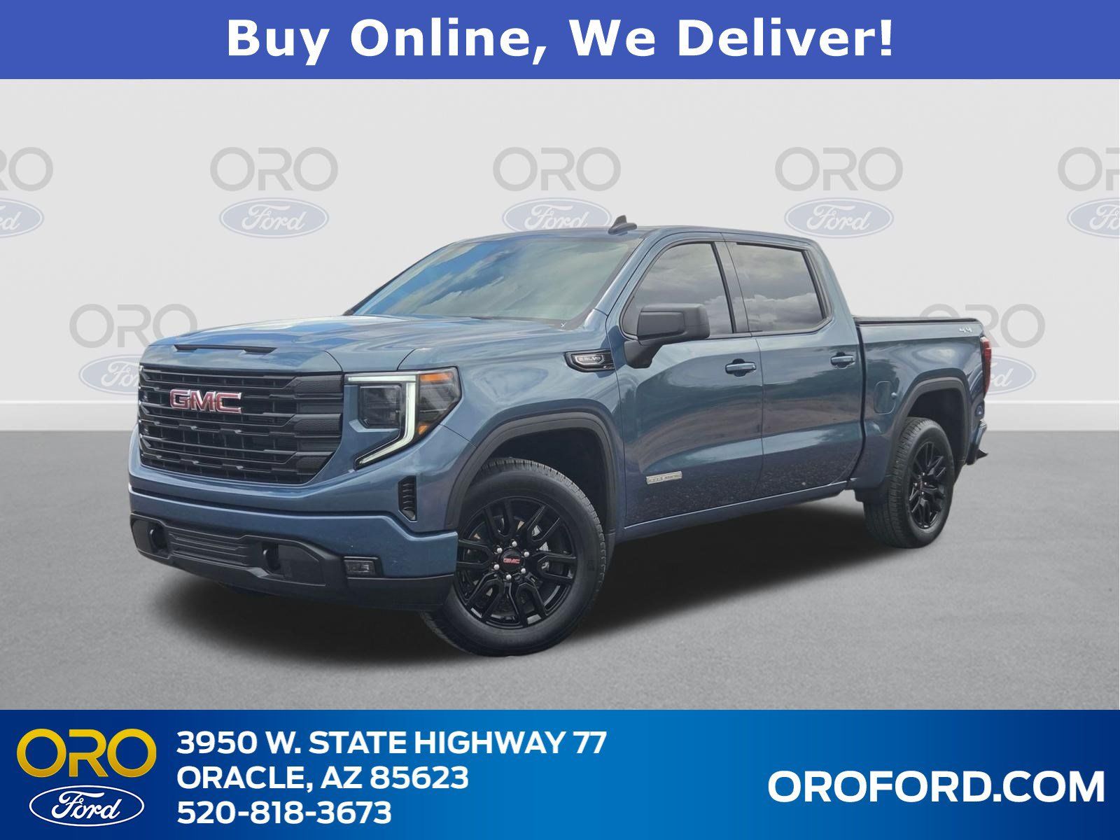 Downpour Metallic 2026 GMC Sierra 1500 Pickup Truck Four-Wheel Drive Automatic