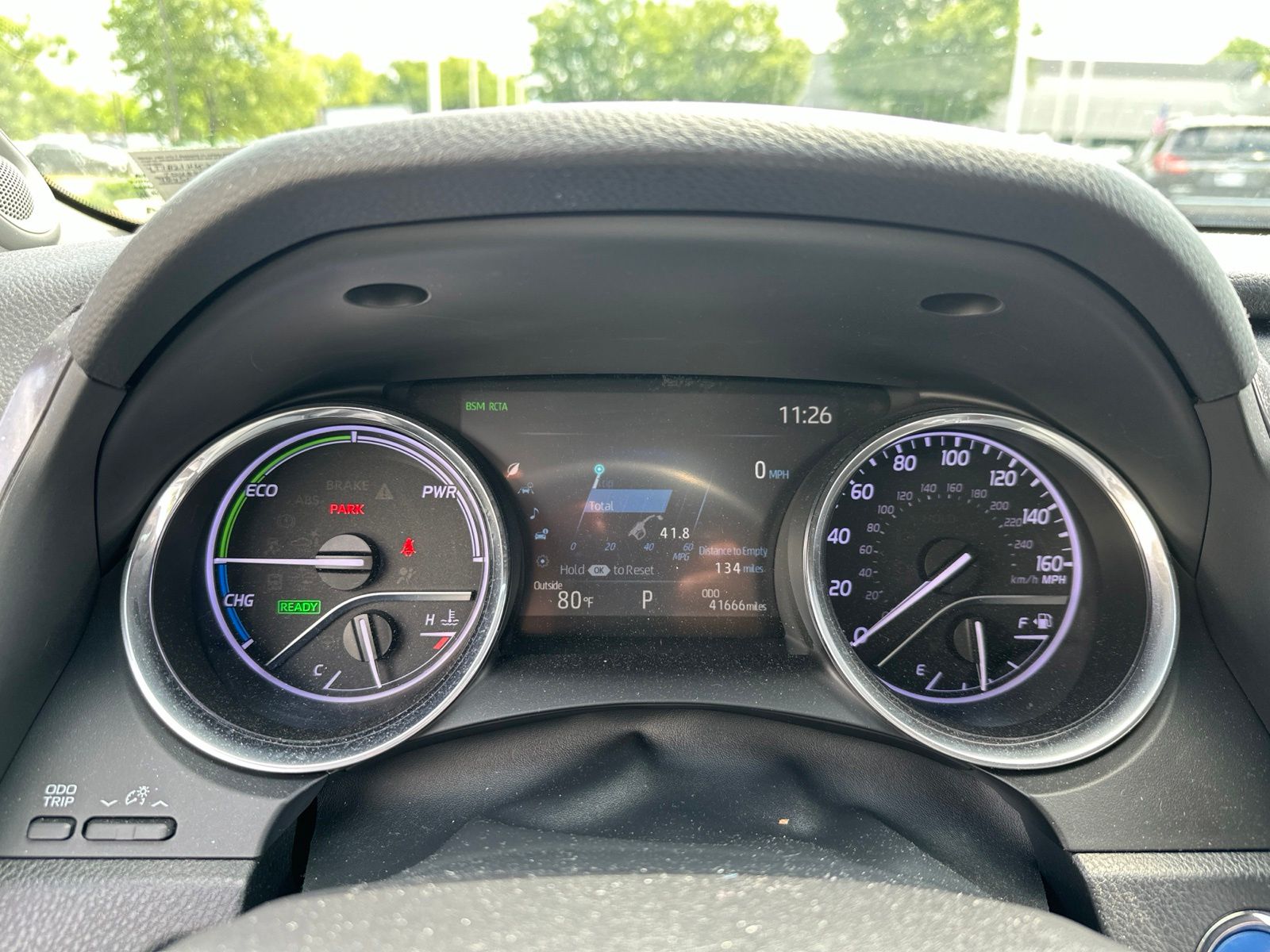 Used 2019 Blue Toyota XLE image 6