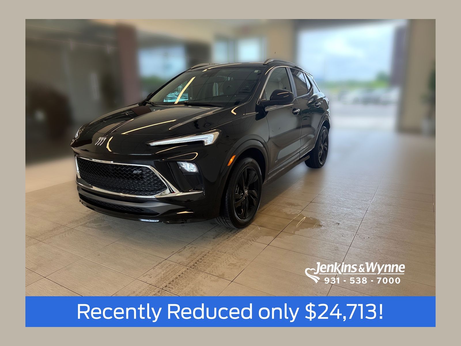 Black (Ebony Twilight Metallic) 2025 Buick Encore GX SUV / Crossover Front-Wheel Drive Continuously Variable Transmission