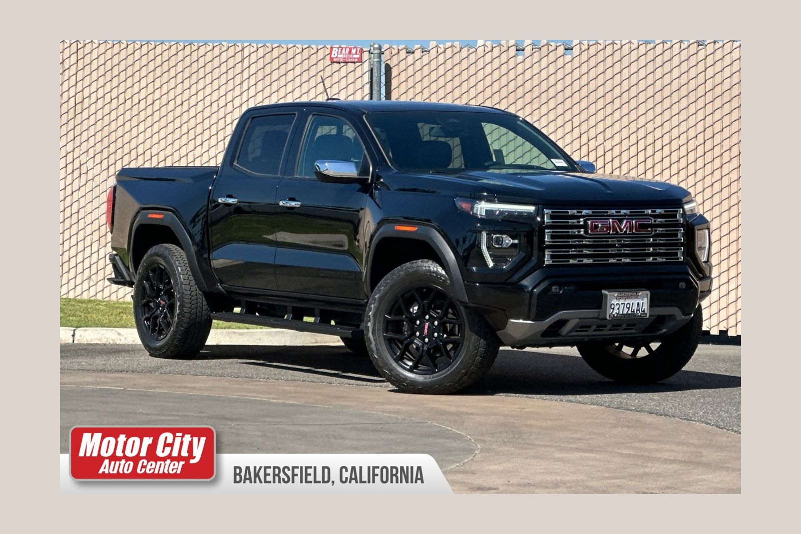 Onyx Black 2024 GMC Canyon Pickup Truck Four-Wheel Drive 8-Speed Automatic