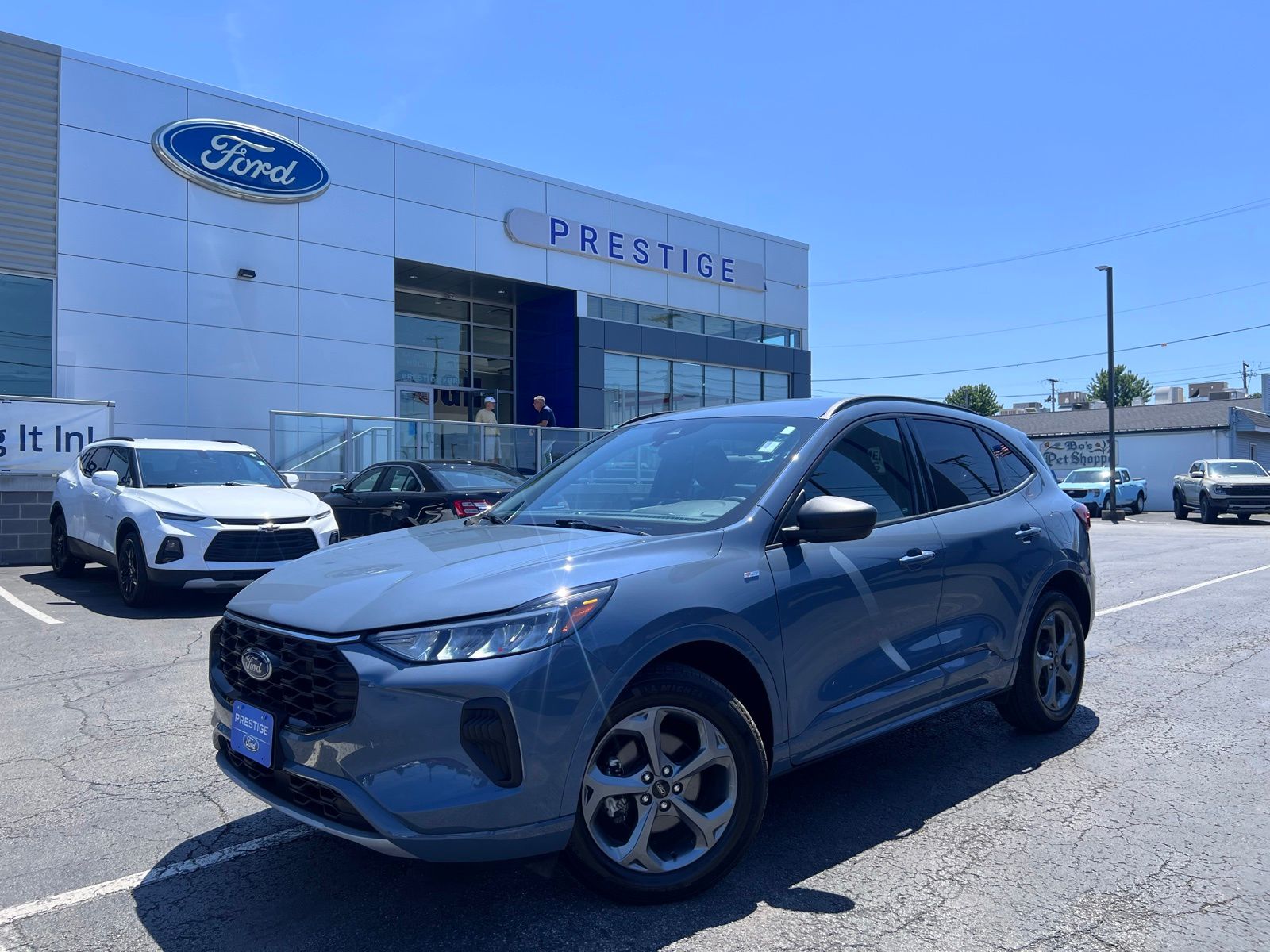 Vapor Blue 2023 Ford Escape SUV / Crossover All-Wheel Drive 8-Speed Automatic