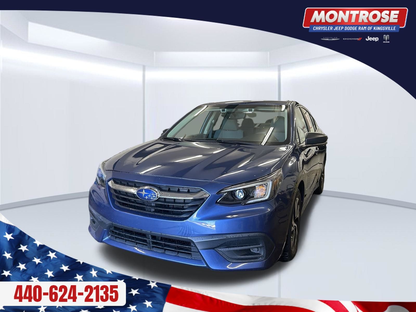 Abyss Blue Pearl 2020 Subaru Legacy Sedan All-Wheel Drive Continuously Variable Transmission