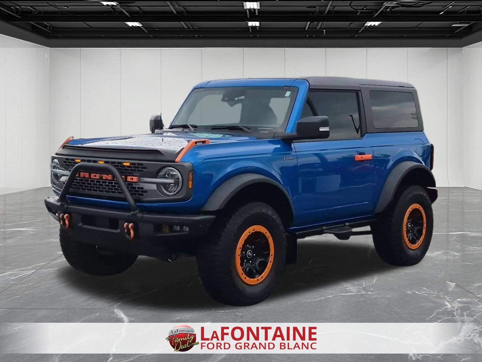 Velocity Blue Metallic 2023 Ford Bronco SUV / Crossover Four-Wheel Drive Automatic