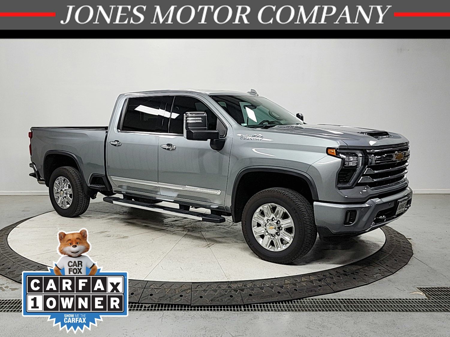 Sterling Gray Metallic 2024 Chevrolet Silverado 2500HD High Country Crew Cab 4WD Pickup Truck Four-Wheel Drive Automatic