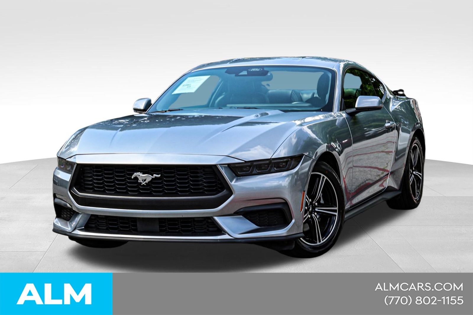 Silver Metallic 2025 Ford Mustang Coupe Rear-Wheel Drive Automatic
