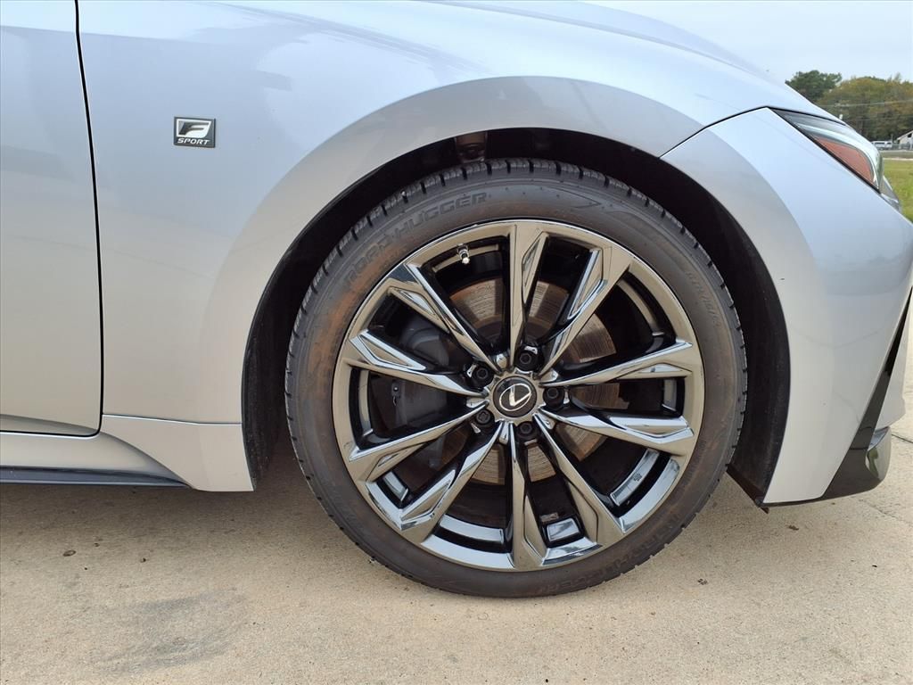 2023 Lexus IS 350 F SPORT Silver at Westside Lexus