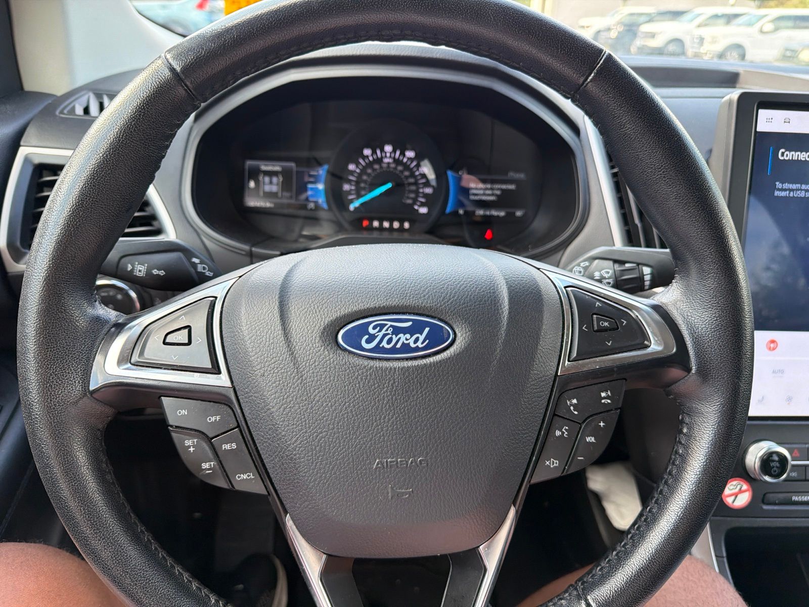 Certified Used 2024 Atlas Blue Metallic Ford SEL image 18