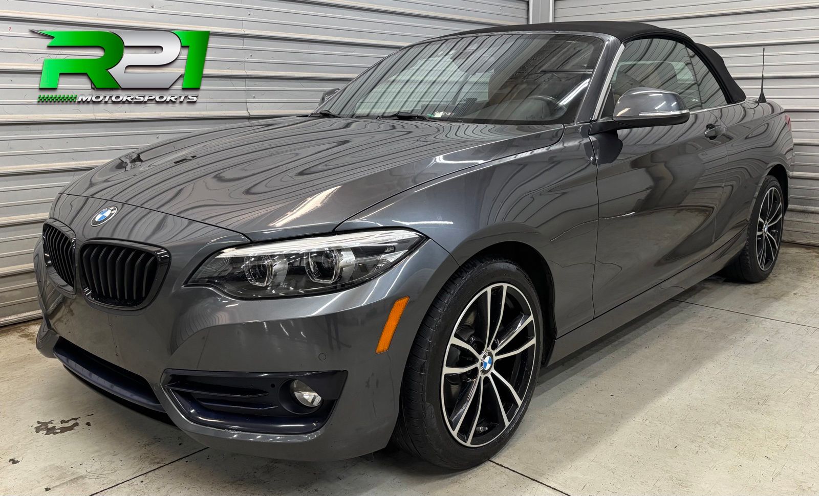 Gray (Mineral Grey Metallic) 2020 BMW 2 Series 230i xDrive Convertible AWD Convertible All-Wheel Drive 8-Speed Automatic