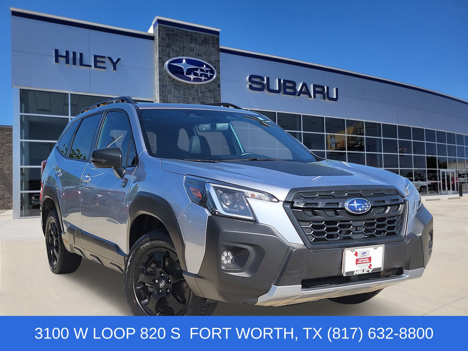 Ice Silver Metallic 2024 Subaru Forester SUV / Crossover All-Wheel Drive Continuously Variable Transmission