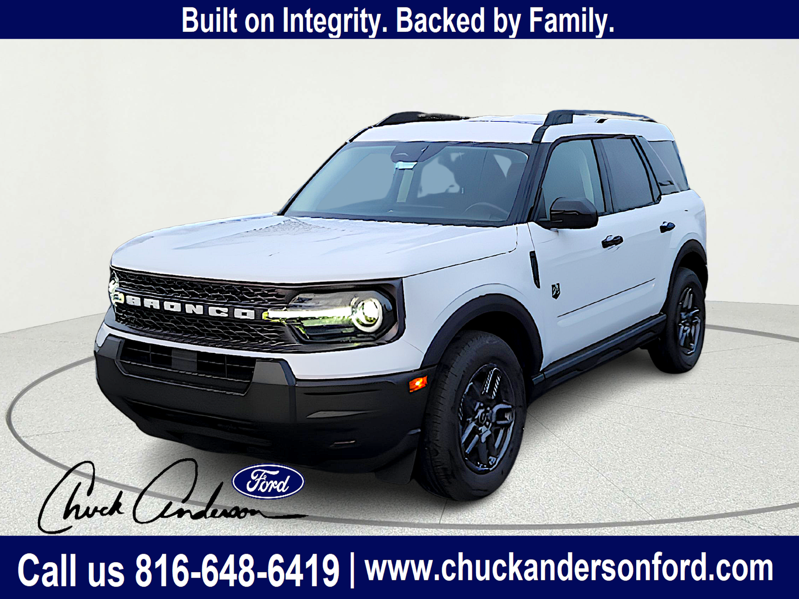 Oxford White 2025 Ford Bronco Sport SUV / Crossover All-Wheel Drive 8-Speed Automatic