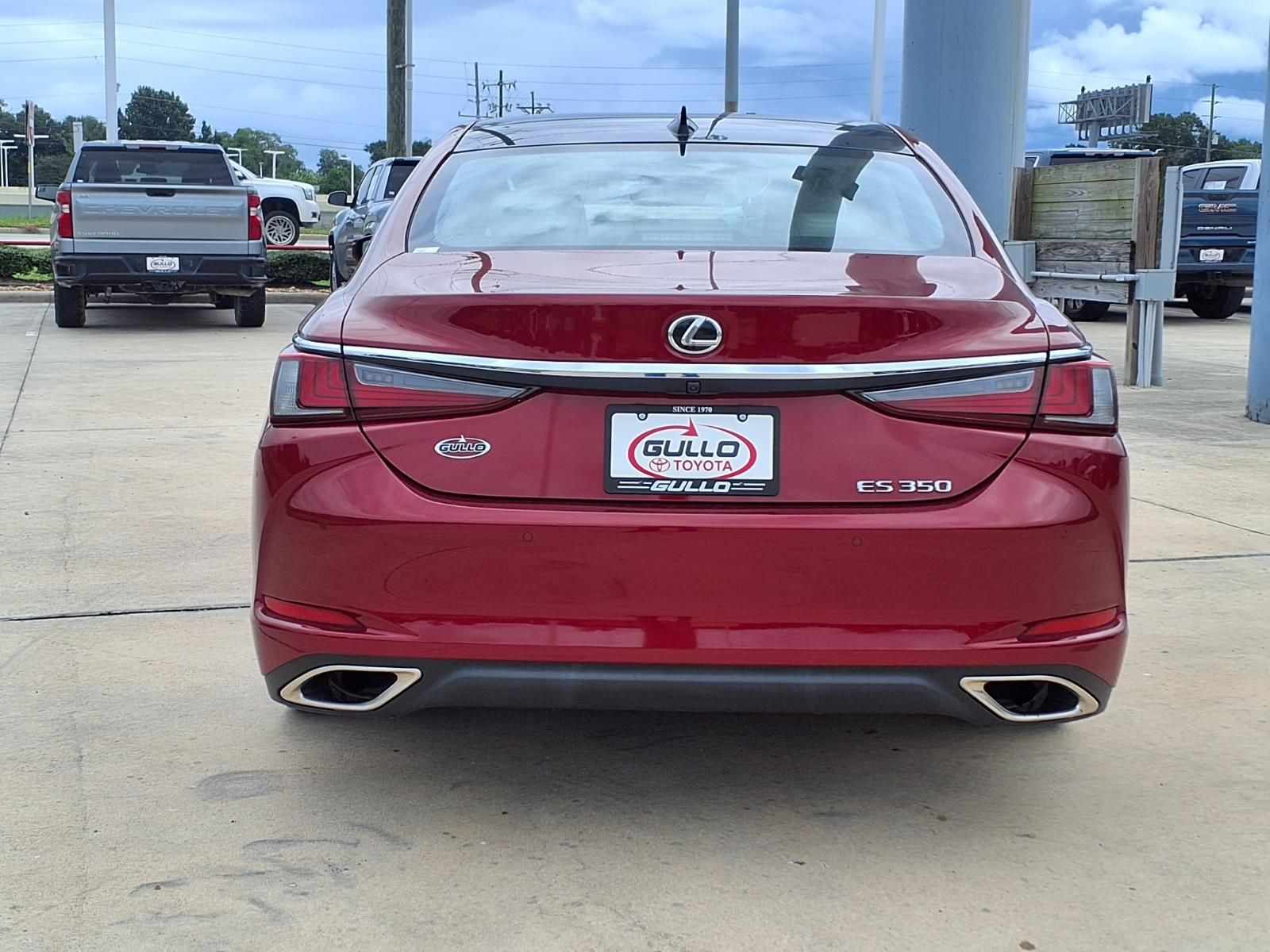 2023 Lexus ES 350 Red at Westside Lexus