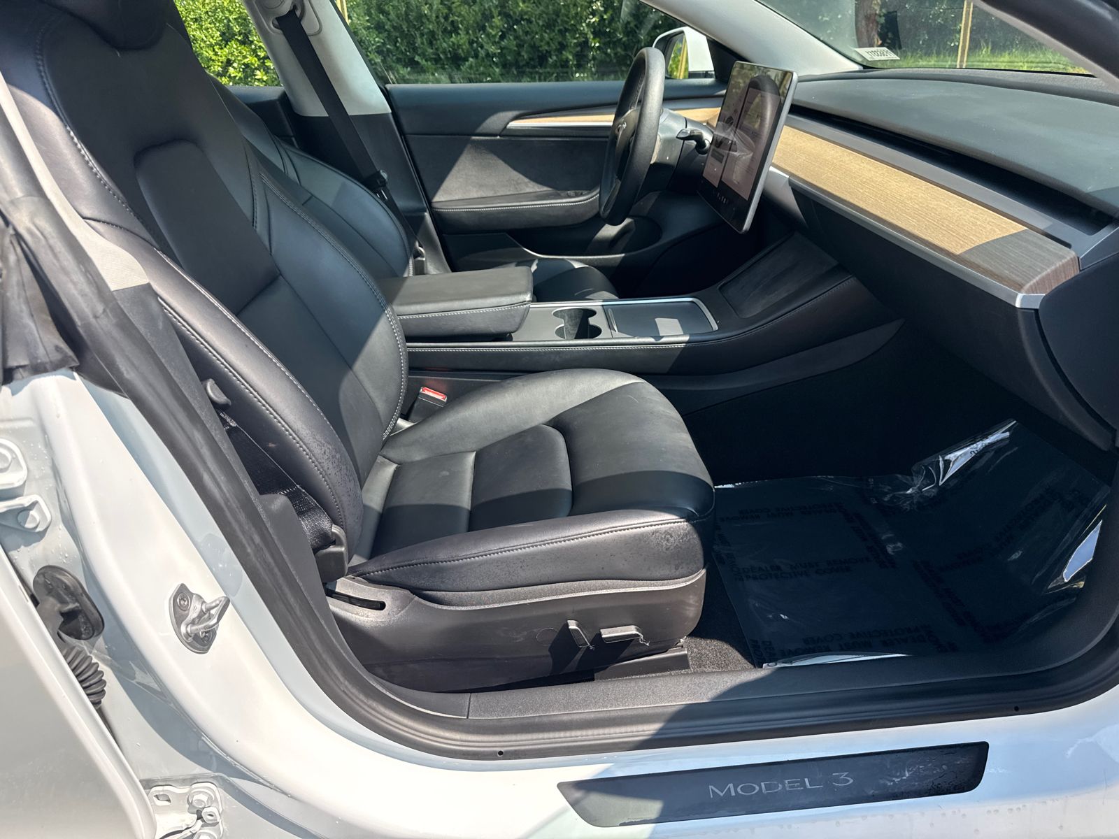 Used 2023 Pearl White Multi-Coat Tesla Base image 13