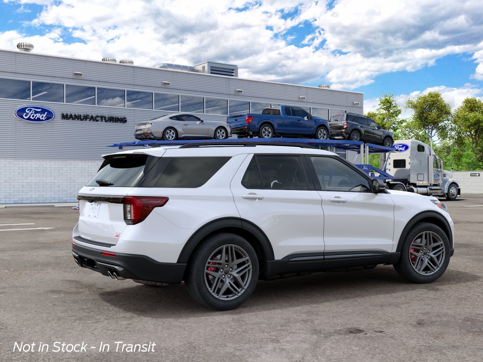 New 2027 Star White Metallic Tri-Coat Ford ST image 7