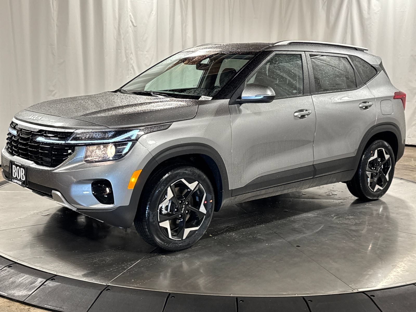 Steel Gray 2026 Kia Seltos SUV / Crossover All-Wheel Drive Continuously Variable Transmission
