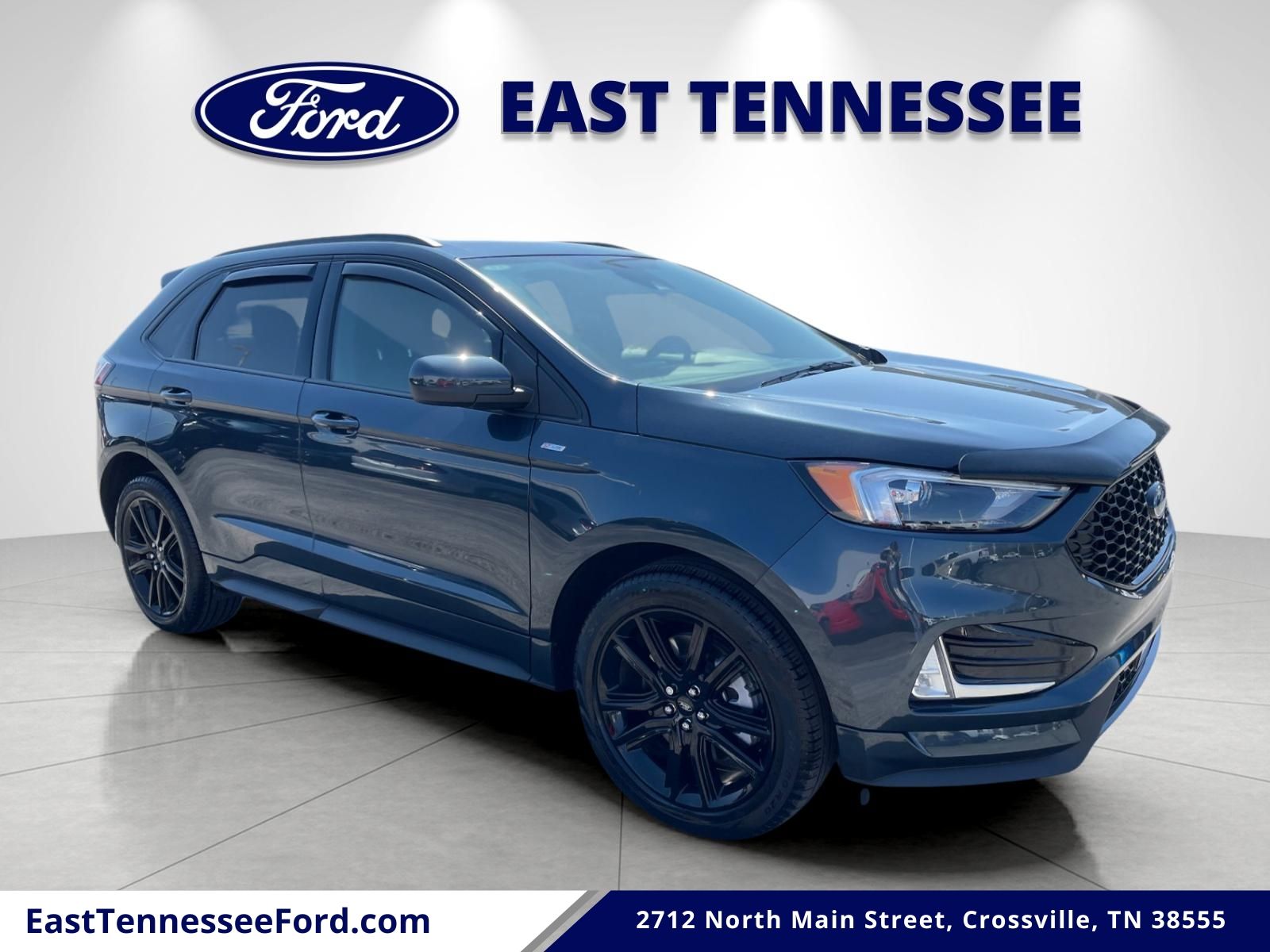Blue Metallic 2024 Ford Edge ST Line AWD SUV / Crossover All-Wheel Drive 8-Speed Automatic