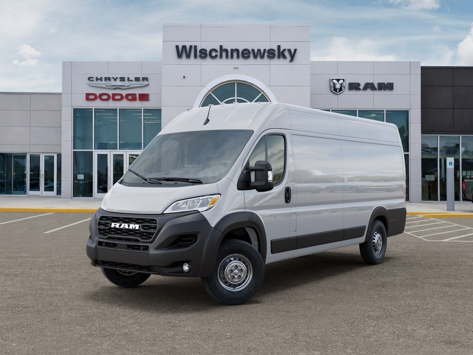 2026 Ram ProMaster 3500 High Roof White at AutoSavvy Houston Southwest