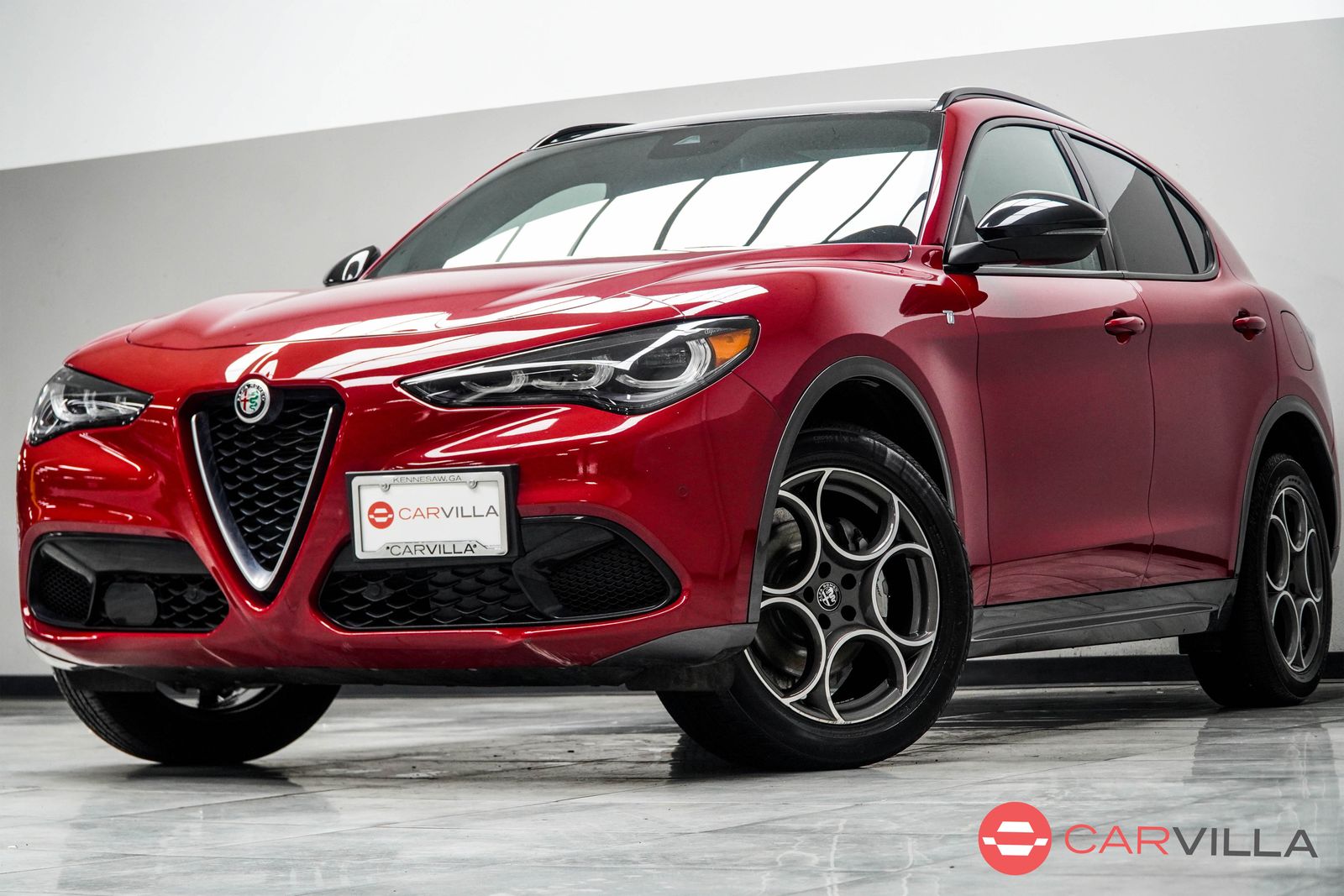 Alfa Rosso 2024 Alfa Romeo Stelvio SUV / Crossover All-Wheel Drive 8-Speed Automatic