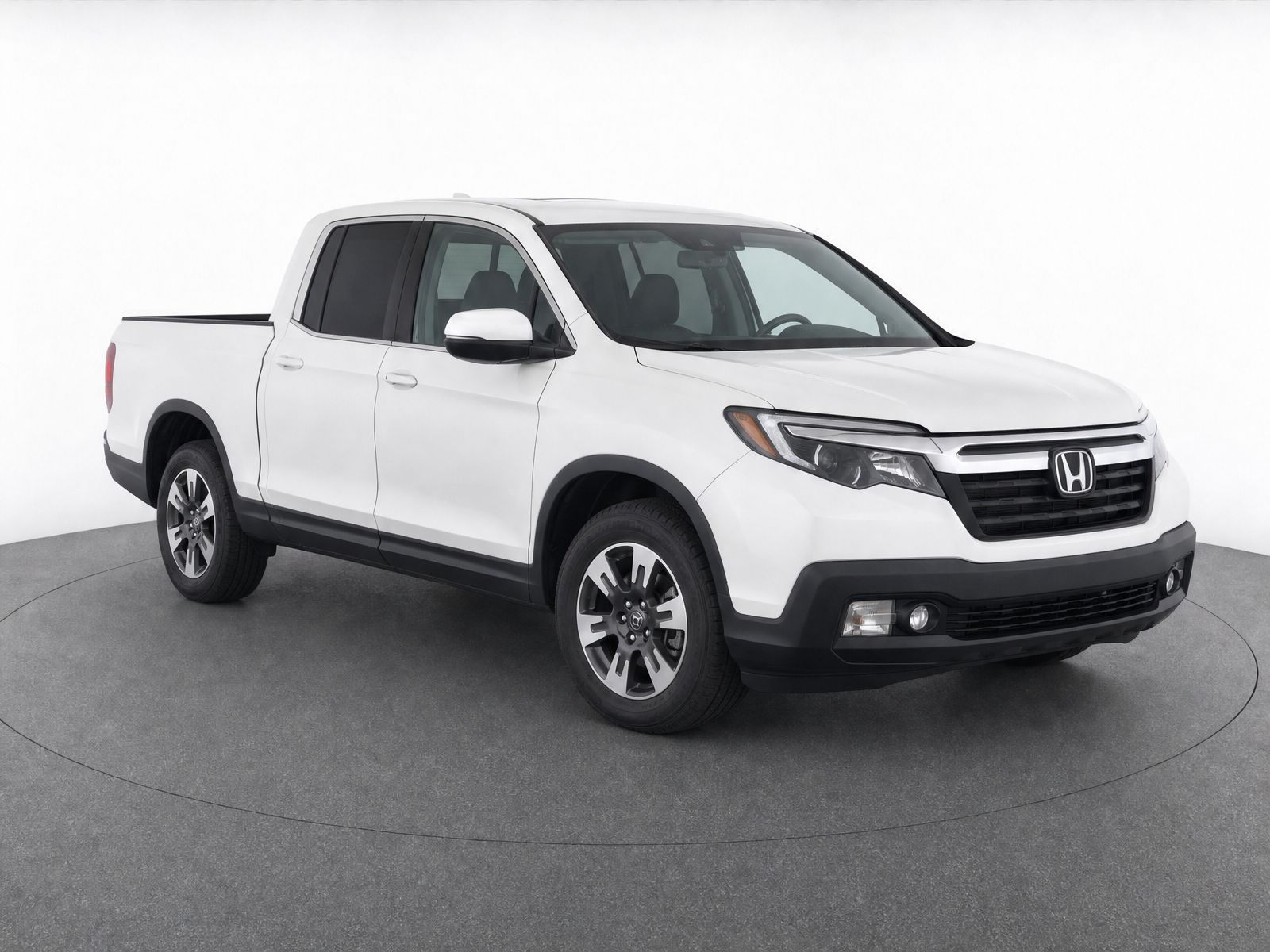 White Diamond Pearl 2019 Honda Ridgeline Pickup Truck All-Wheel Drive 6-Speed Automatic