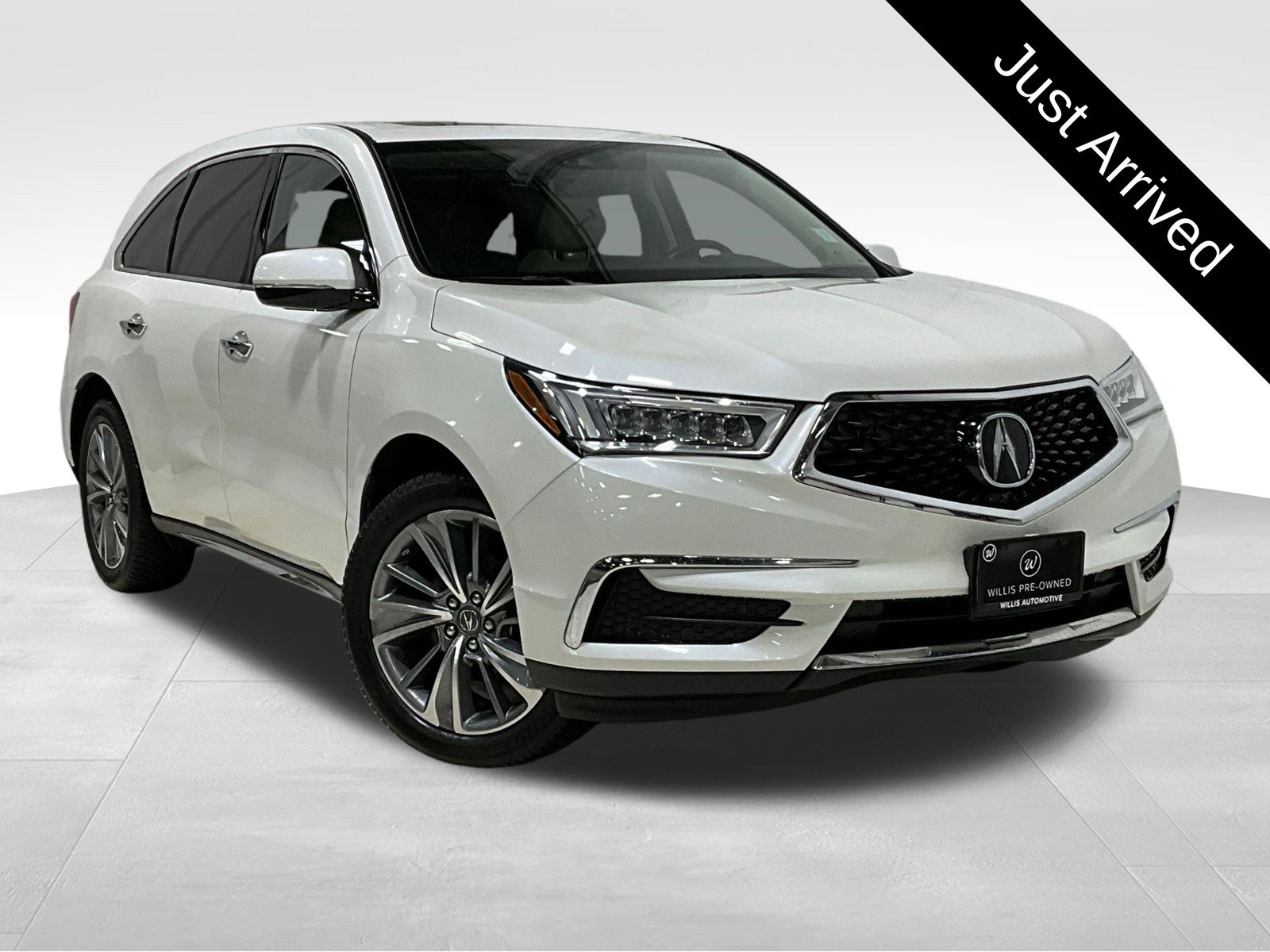White Diamond Pearl 2017 Acura MDX SH-AWD with Technology Package SUV / Crossover All-Wheel Drive 9-Speed Automatic