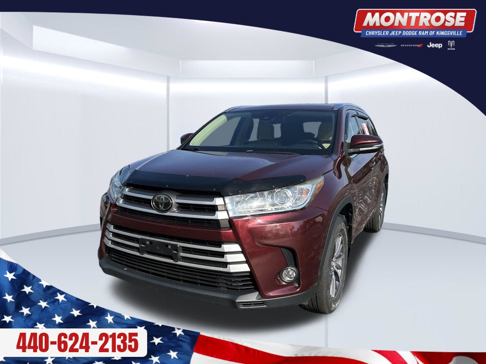 Salsa Red Pearl 2018 Toyota Highlander SUV / Crossover All-Wheel Drive 8-Speed Automatic