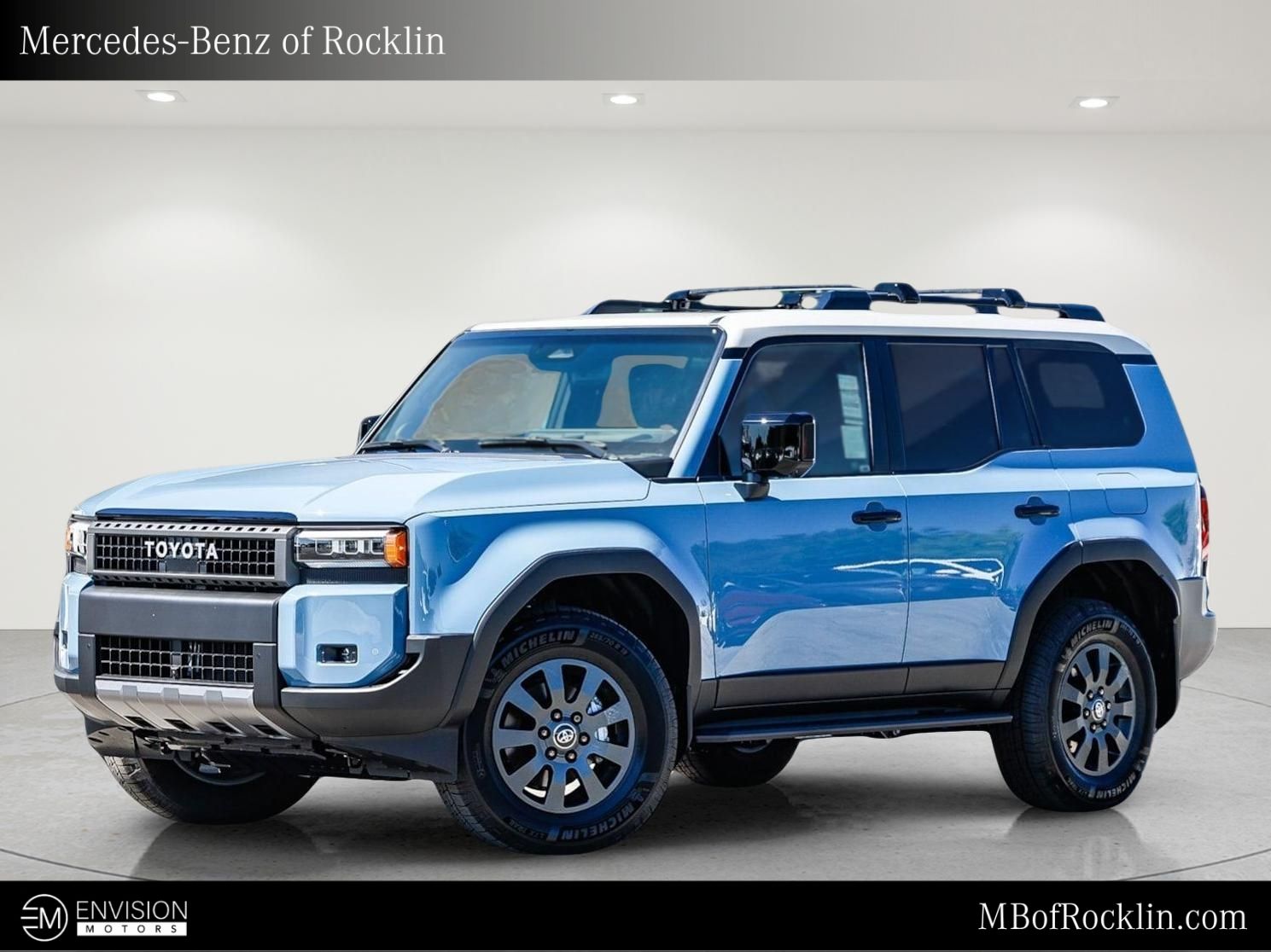 Heritage Blue/Gray Scape Roof 2026 Toyota Land Cruiser SUV / Crossover Four-Wheel Drive 8-Speed Automatic