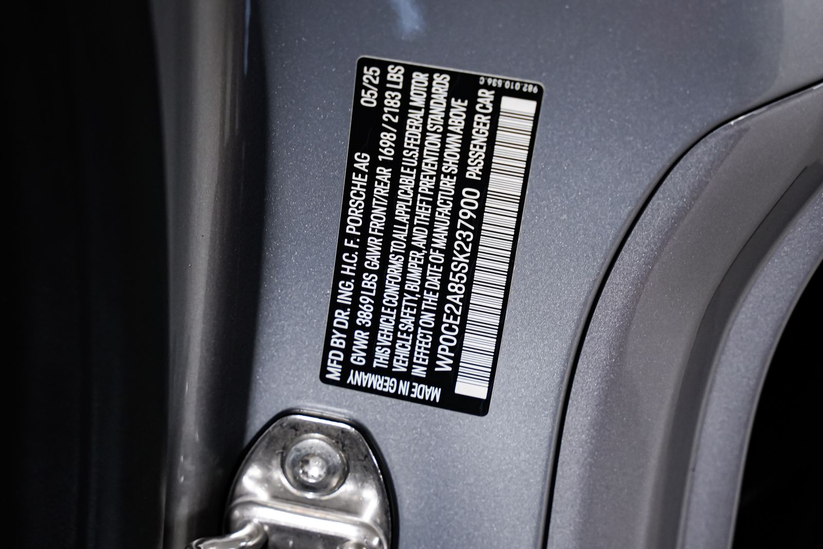 2025 Porsche 718 Spyder RS — photo 40