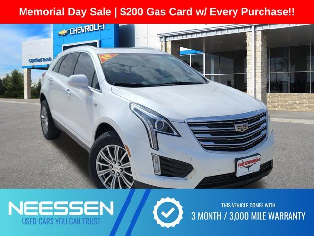 Crystal White 2019 Cadillac XT5 Luxury FWD SUV / Crossover Front-Wheel Drive 8-Speed Automatic