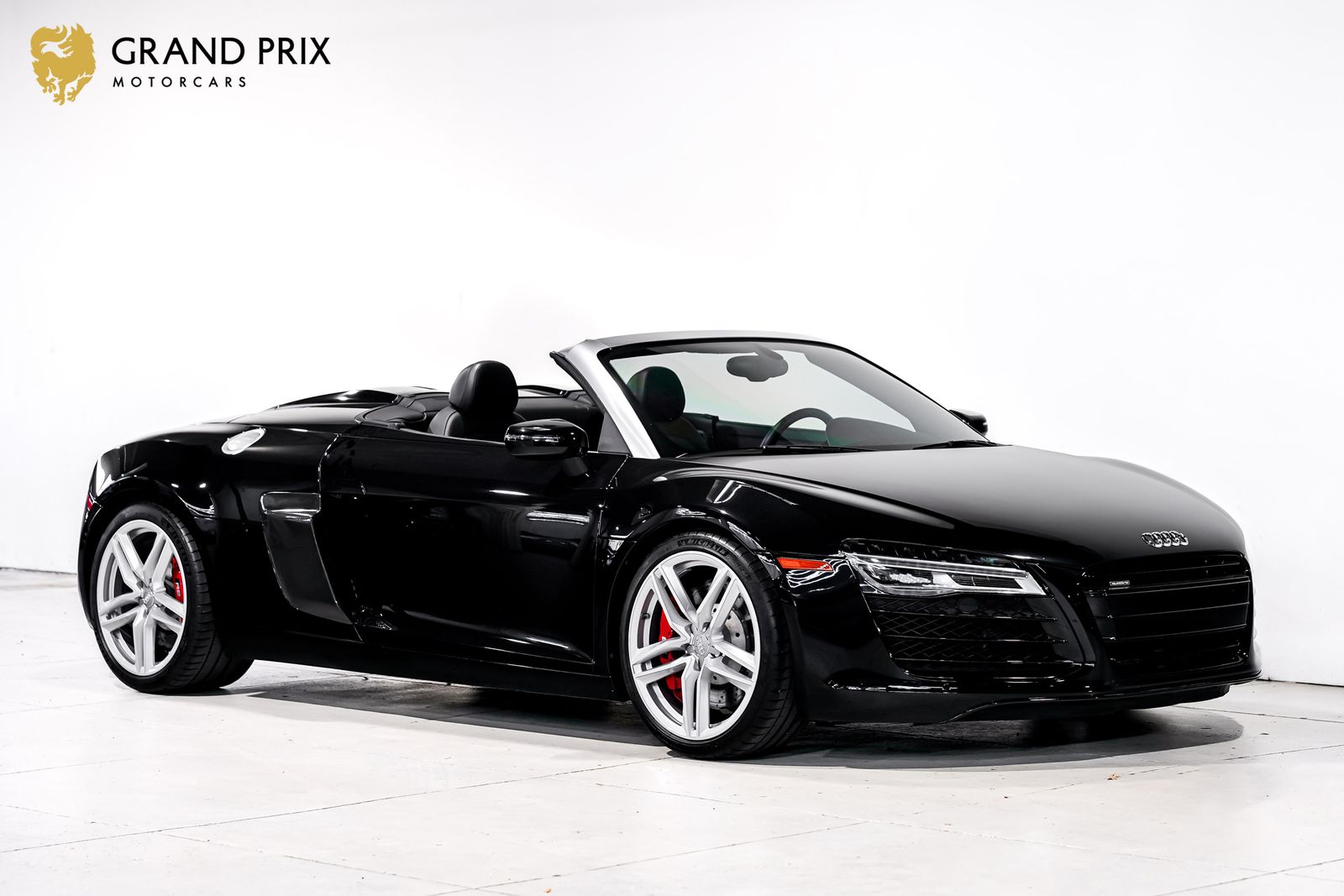 Phantom Black Pearl 2014 Audi R8 Convertible All-Wheel Drive 6-Speed Manual
