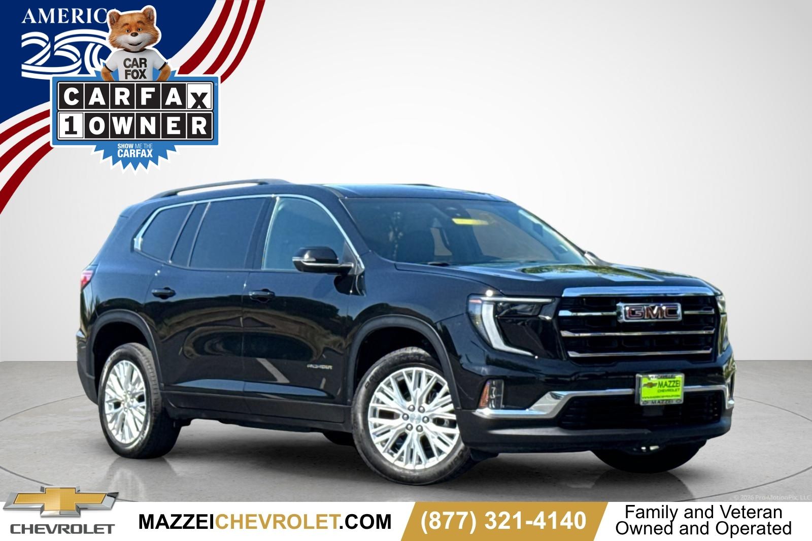 Black (Ebony Twilight Metallic) 2024 GMC Acadia SUV / Crossover Front-Wheel Drive 8-Speed Automatic