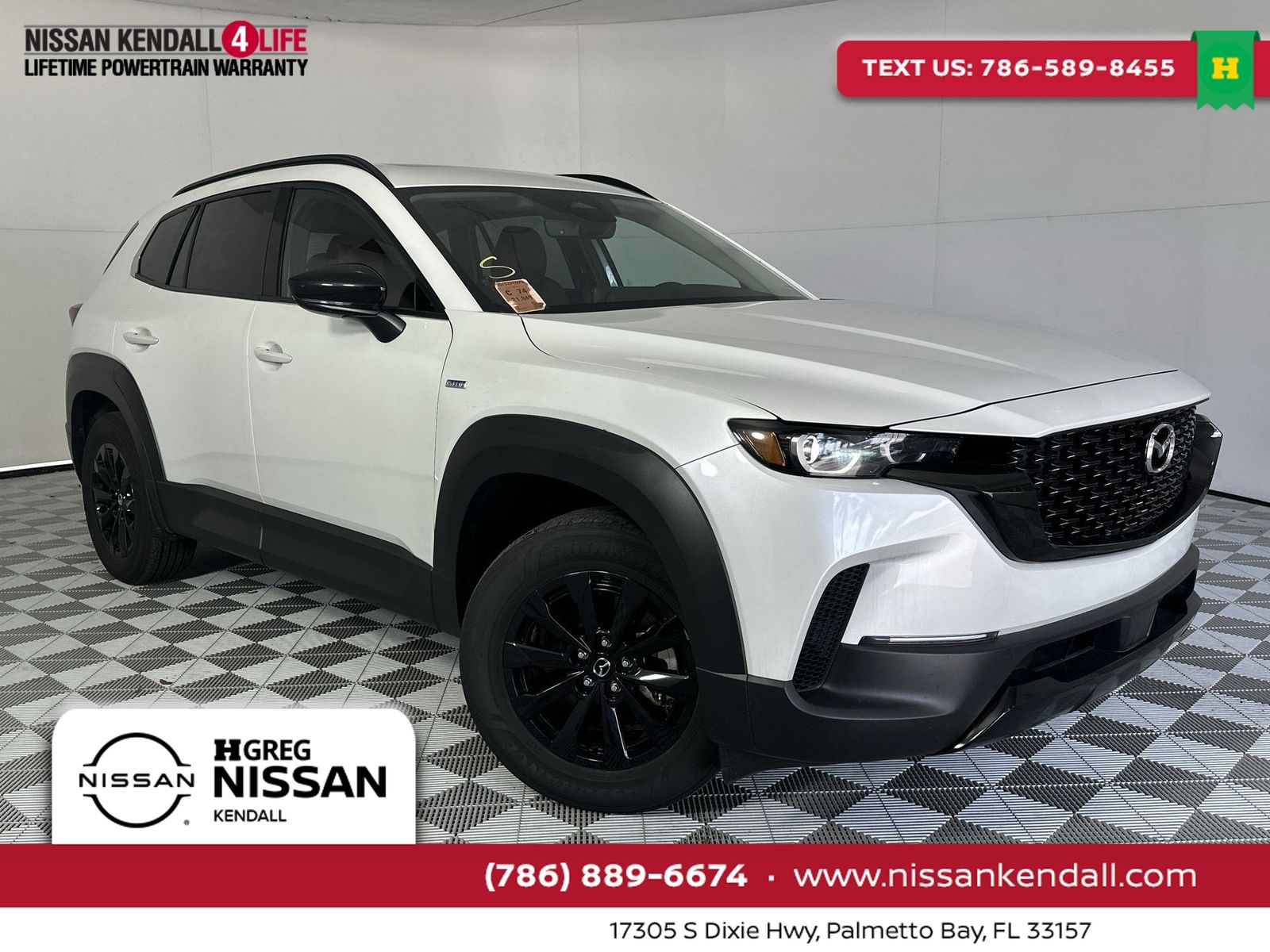 White (Wind Chill Pearl) 2025 Mazda CX-50 SUV / Crossover All-Wheel Drive Continuously Variable Transmission