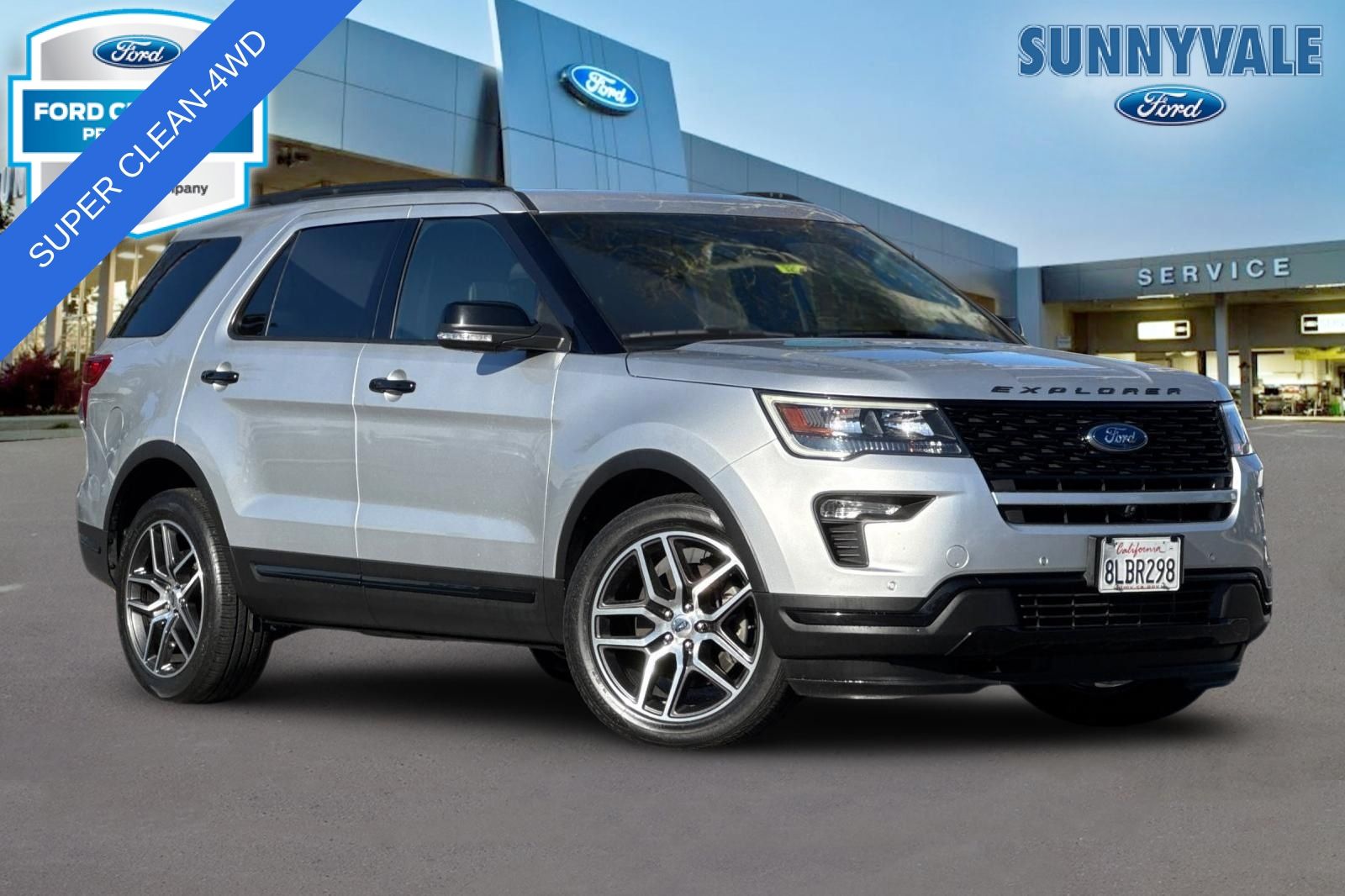 Ingot Silver 2019 Ford Explorer Sport AWD SUV / Crossover All-Wheel Drive 6-Speed Automatic