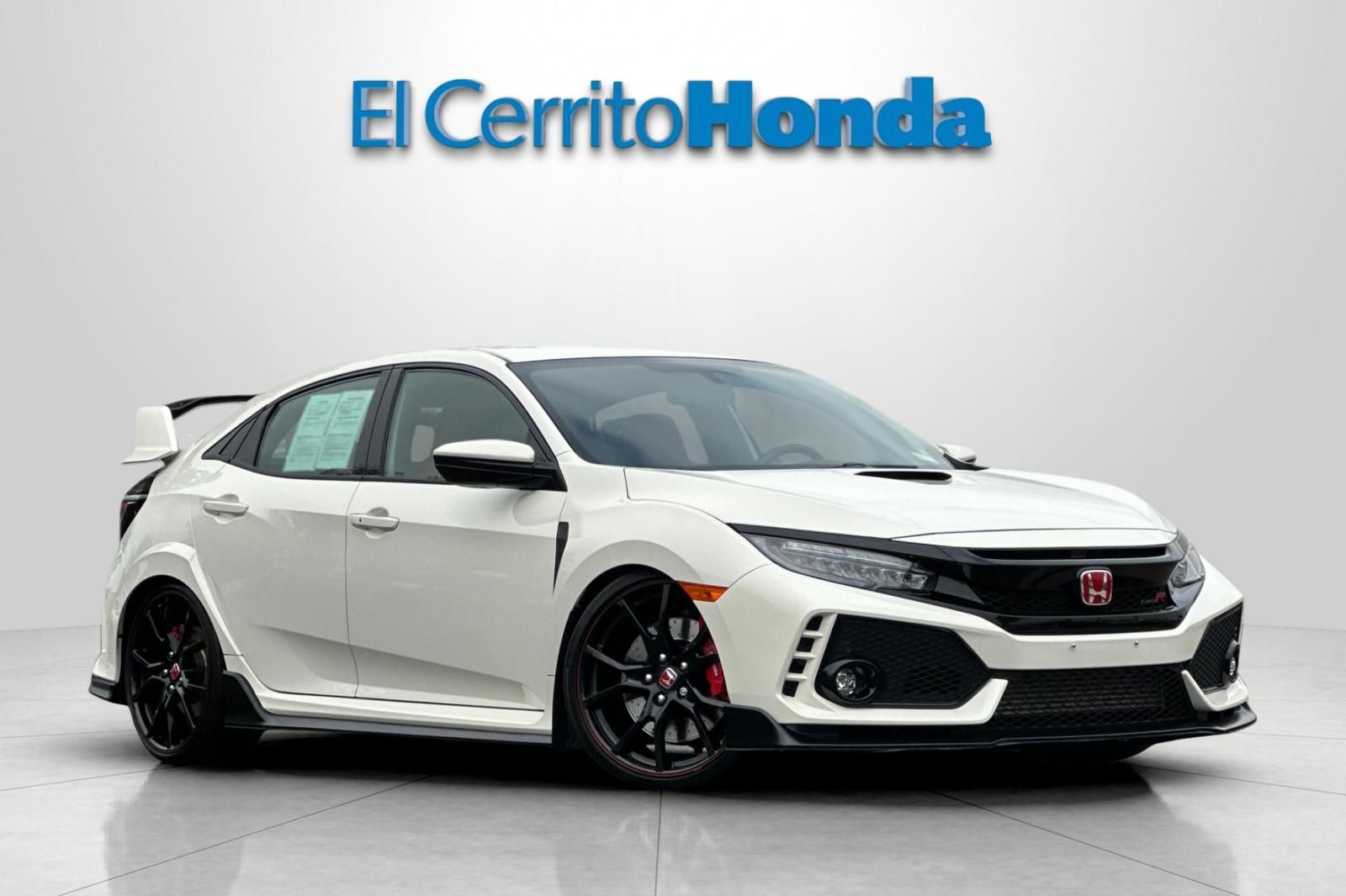 Championship White 2018 Honda Civic Type R Hatchback Front-Wheel Drive 6-Speed Manual