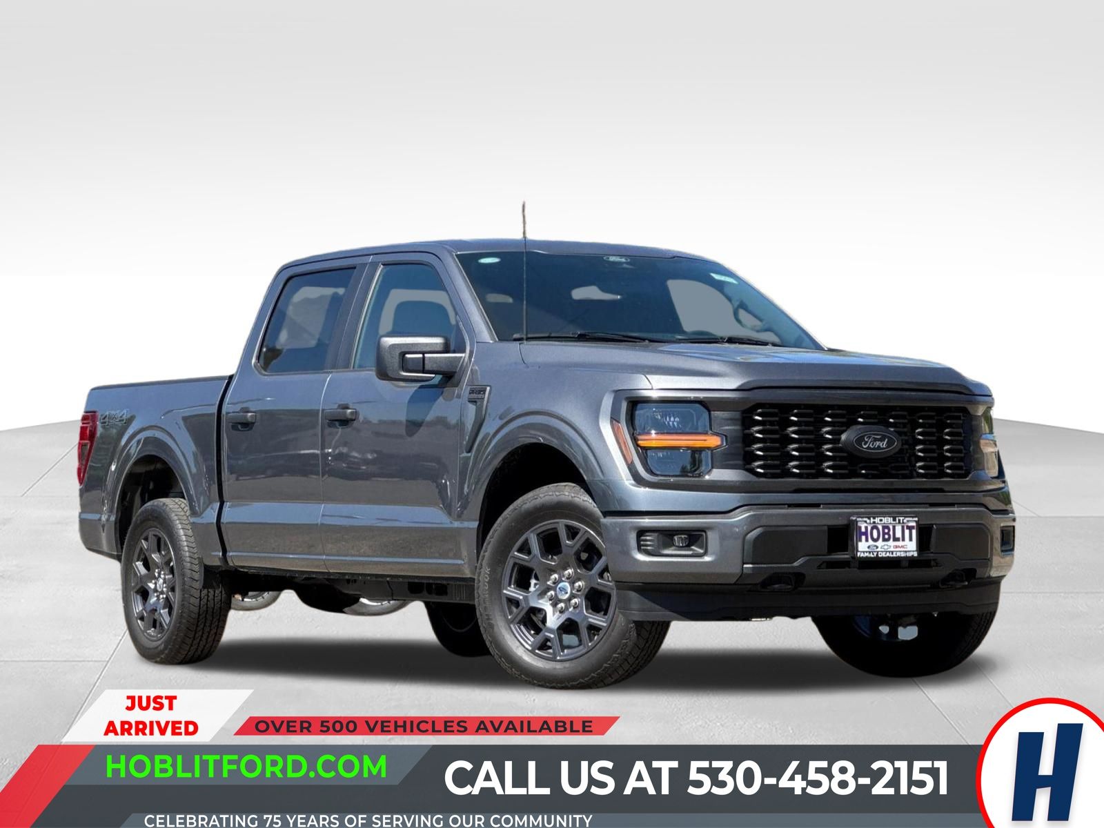 Gray Metallic 2026 Ford F-150 Pickup Truck Four-Wheel Drive Automatic