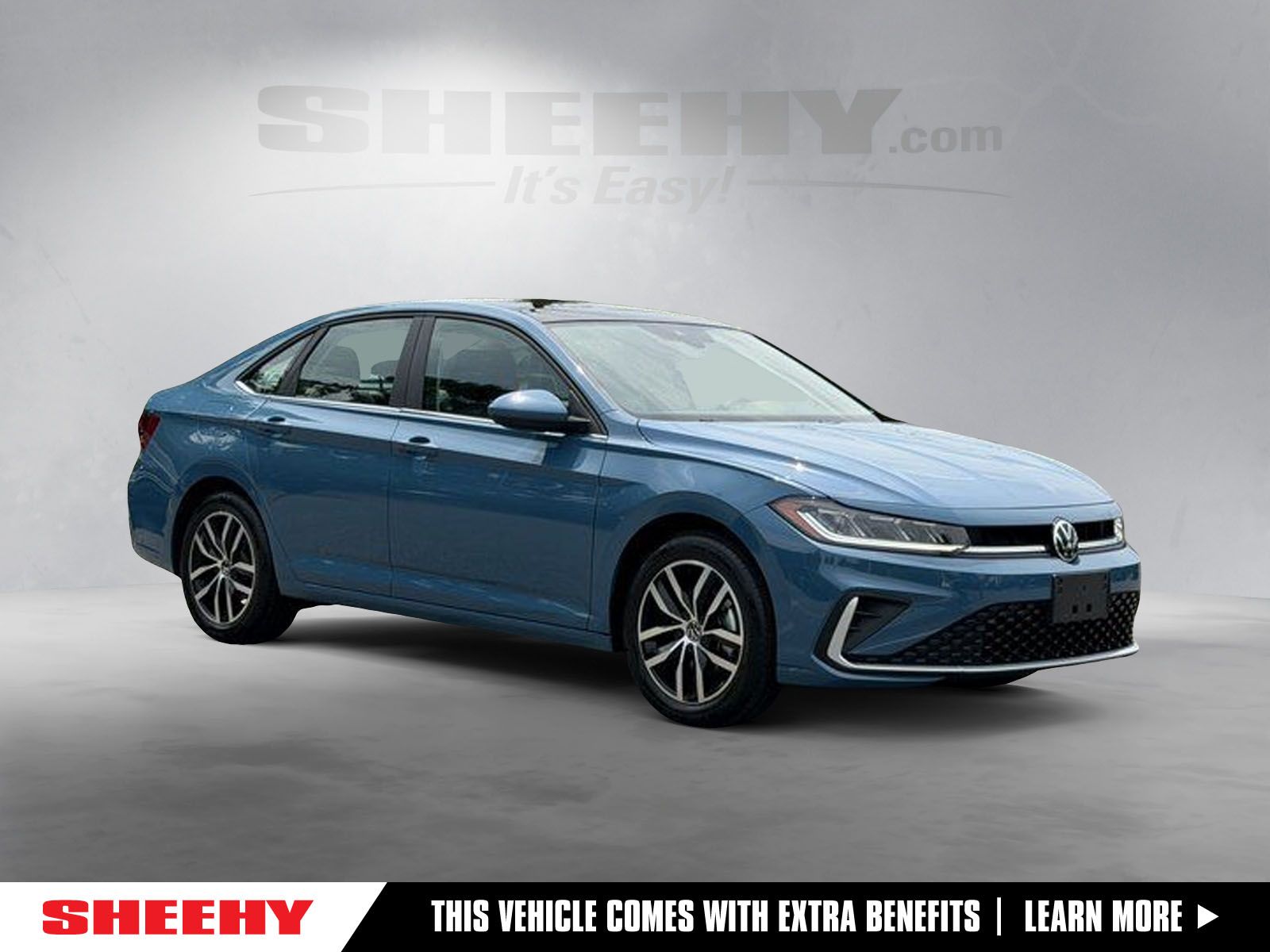 Monterey Blue 2025 Volkswagen Jetta Sedan Front-Wheel Drive 8-Speed Automatic