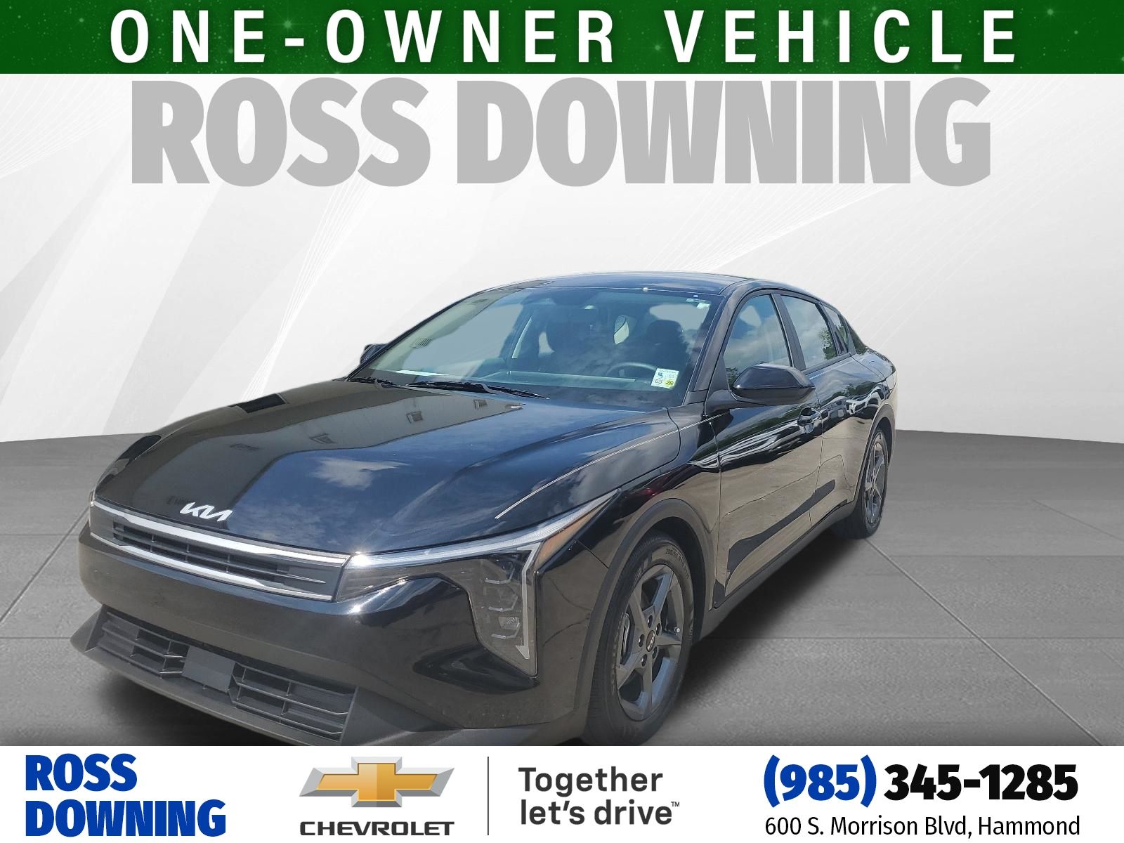 2025 Kia K4 LXS Black at Ross Downing Chevrolet