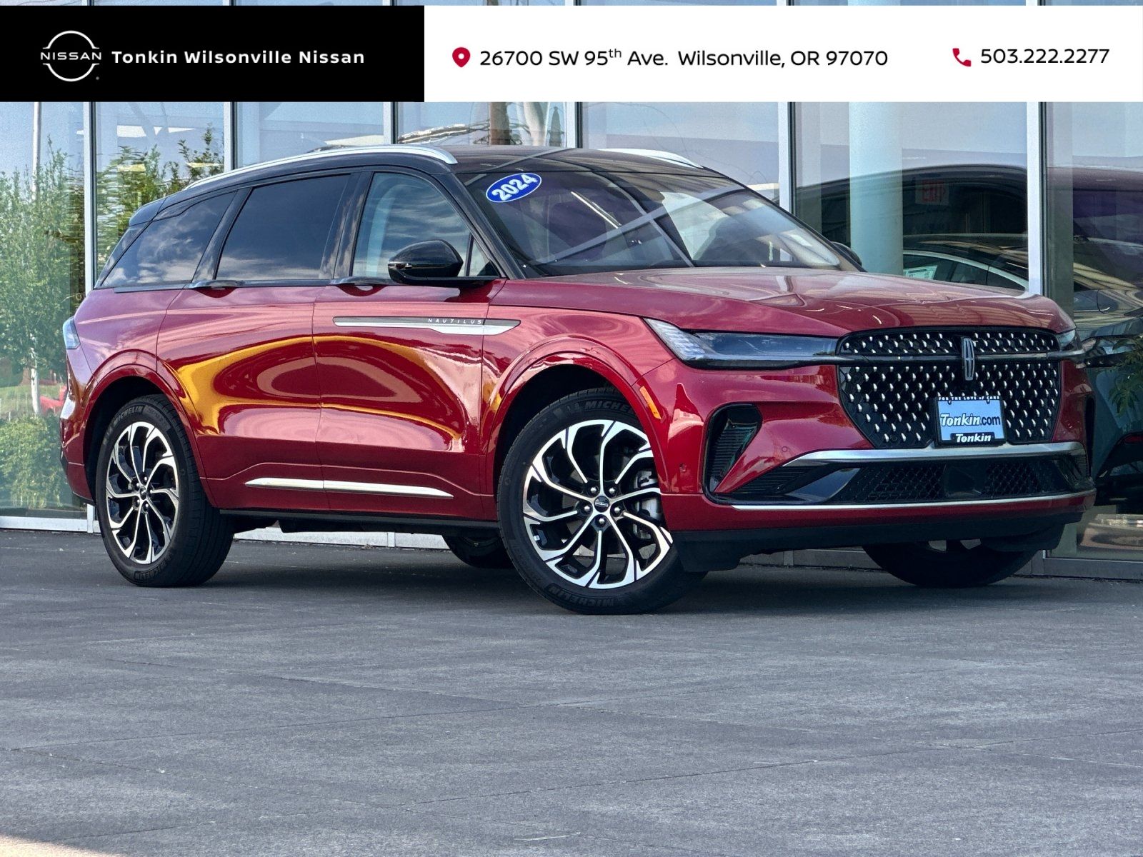Red 2024 Lincoln Nautilus Reserve AWD SUV / Crossover All-Wheel Drive 8-Speed Automatic